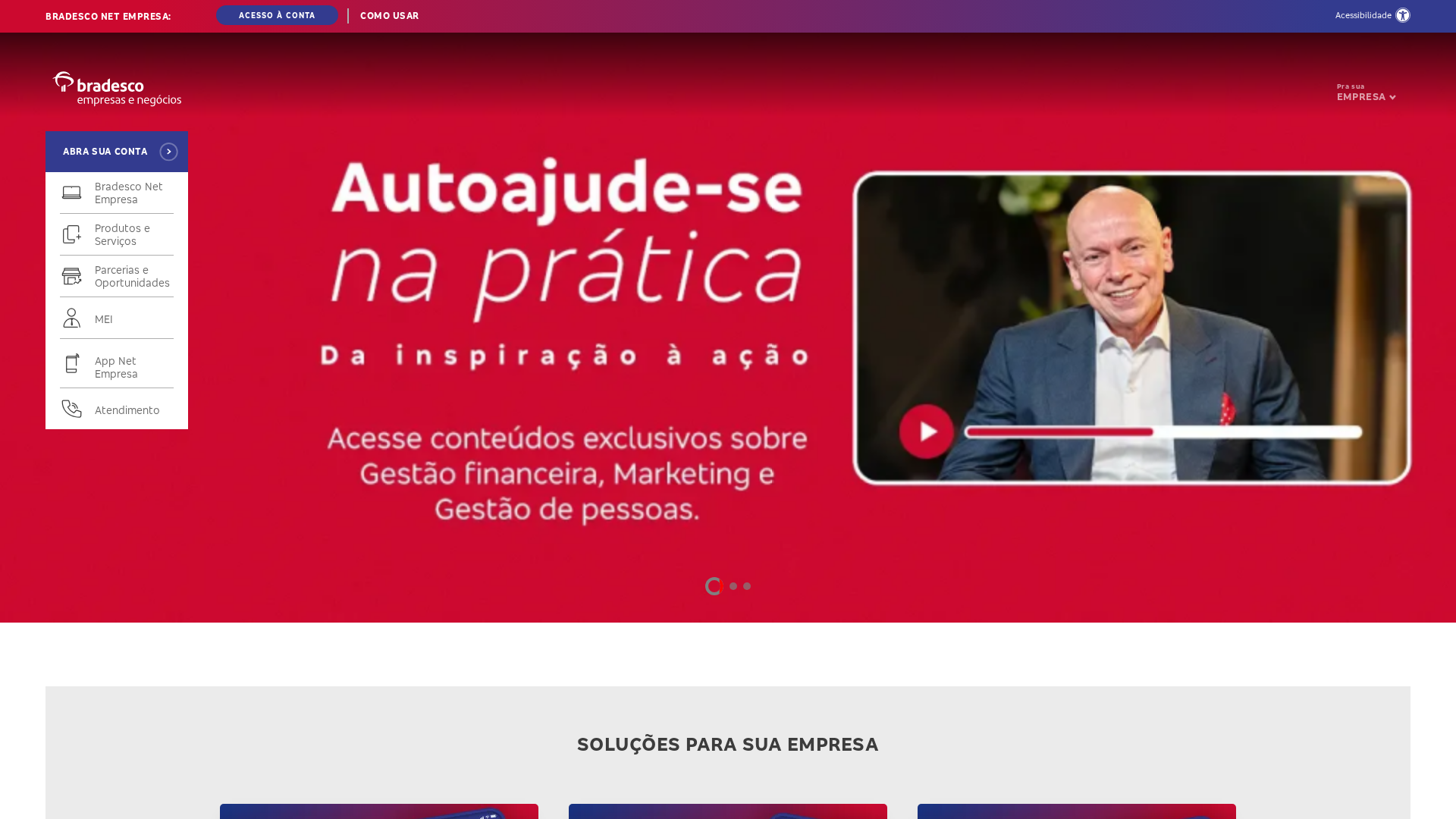 Screenshot of portalnegociocorporativo.com