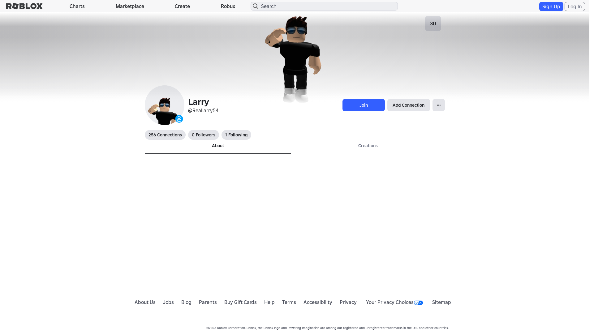 Screenshot of www.roblox.com.bi