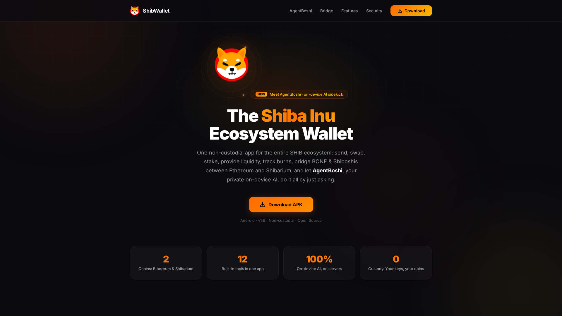 Screenshot of shibwallet247.com