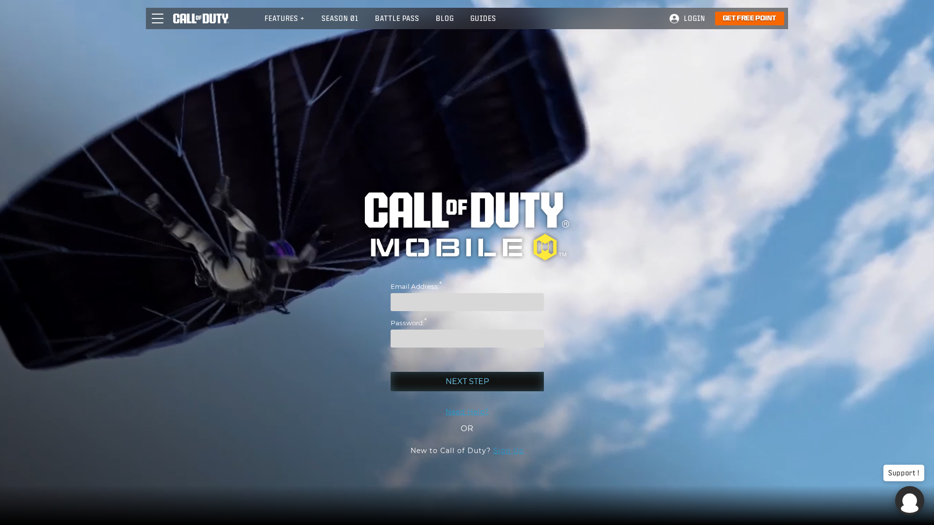 Screenshot of giftcodm.top