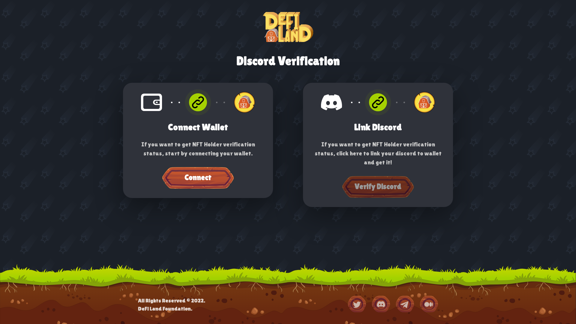 Screenshot of discord.defiland.app