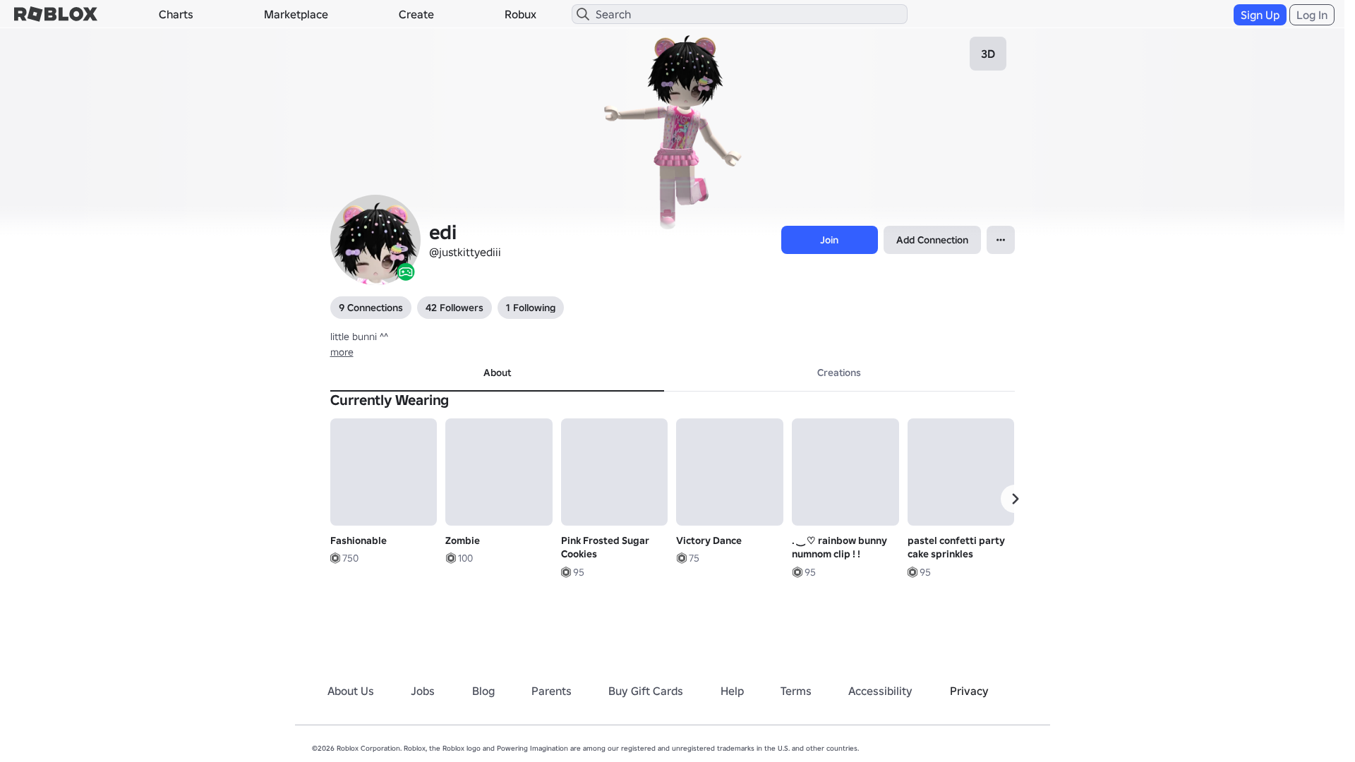 Screenshot of www.roblox.com.ml