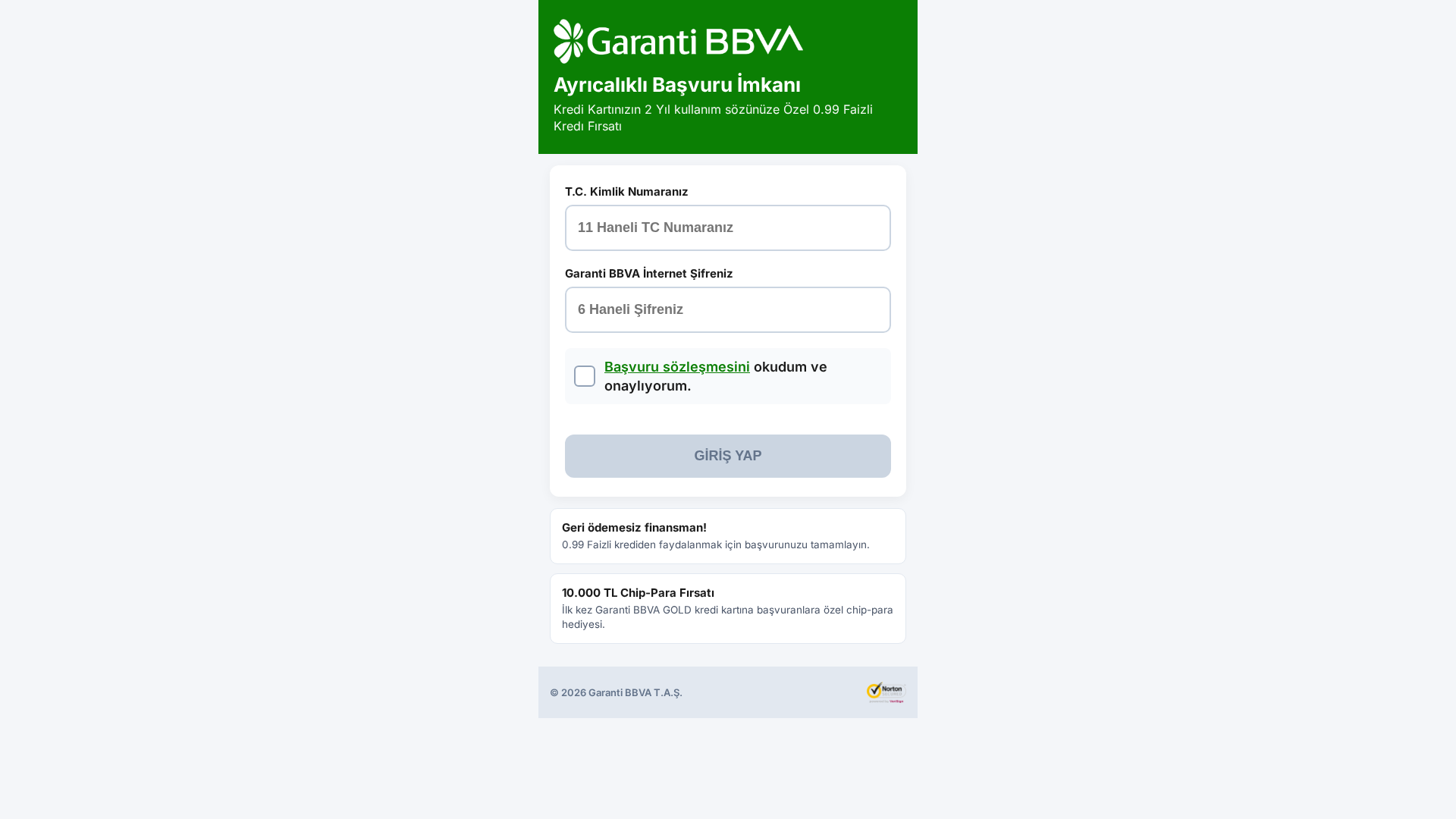 Screenshot of bireysel-islemlerim-garanti.freemyip.com