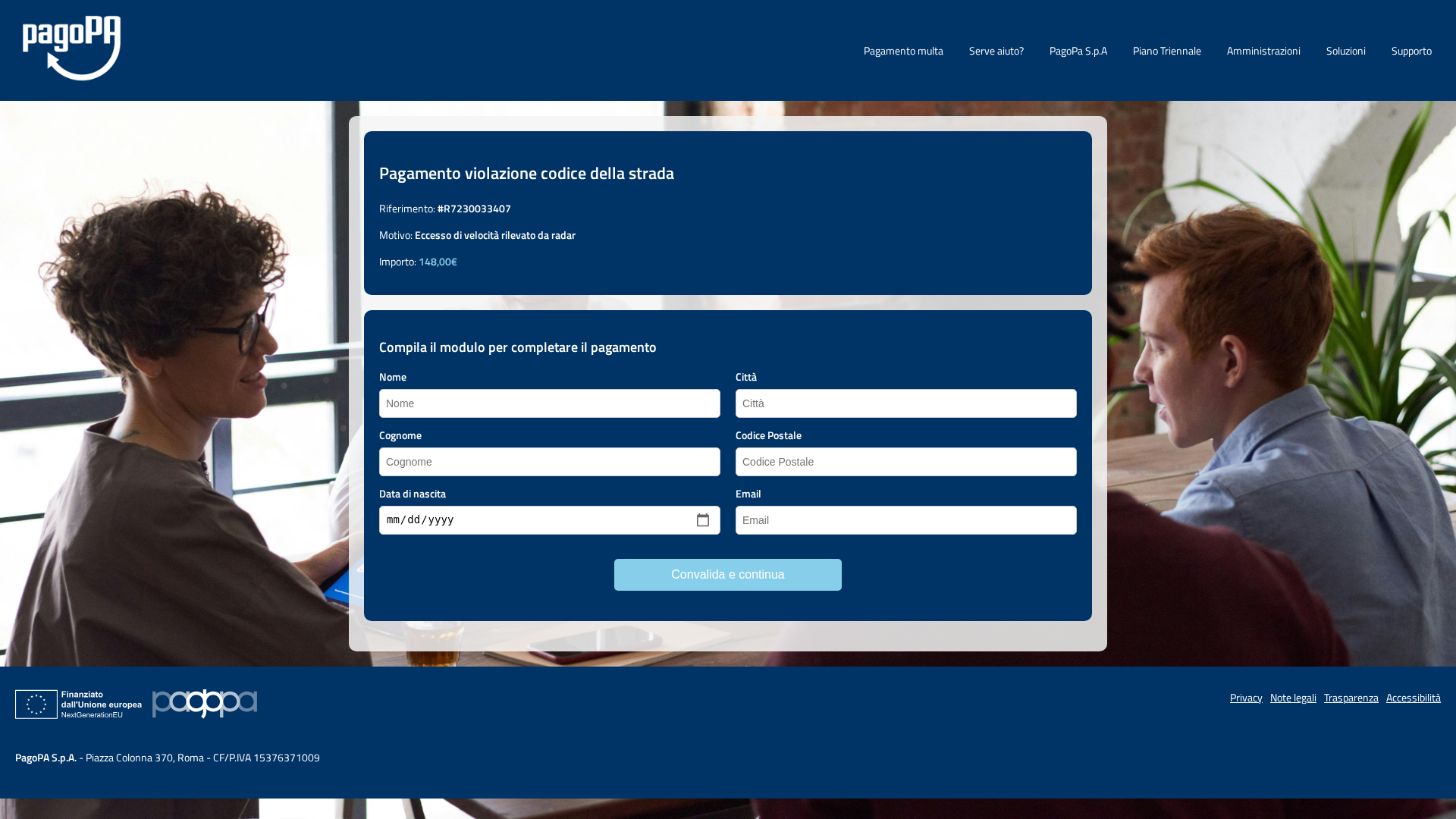 Screenshot of studio3dcicco.it