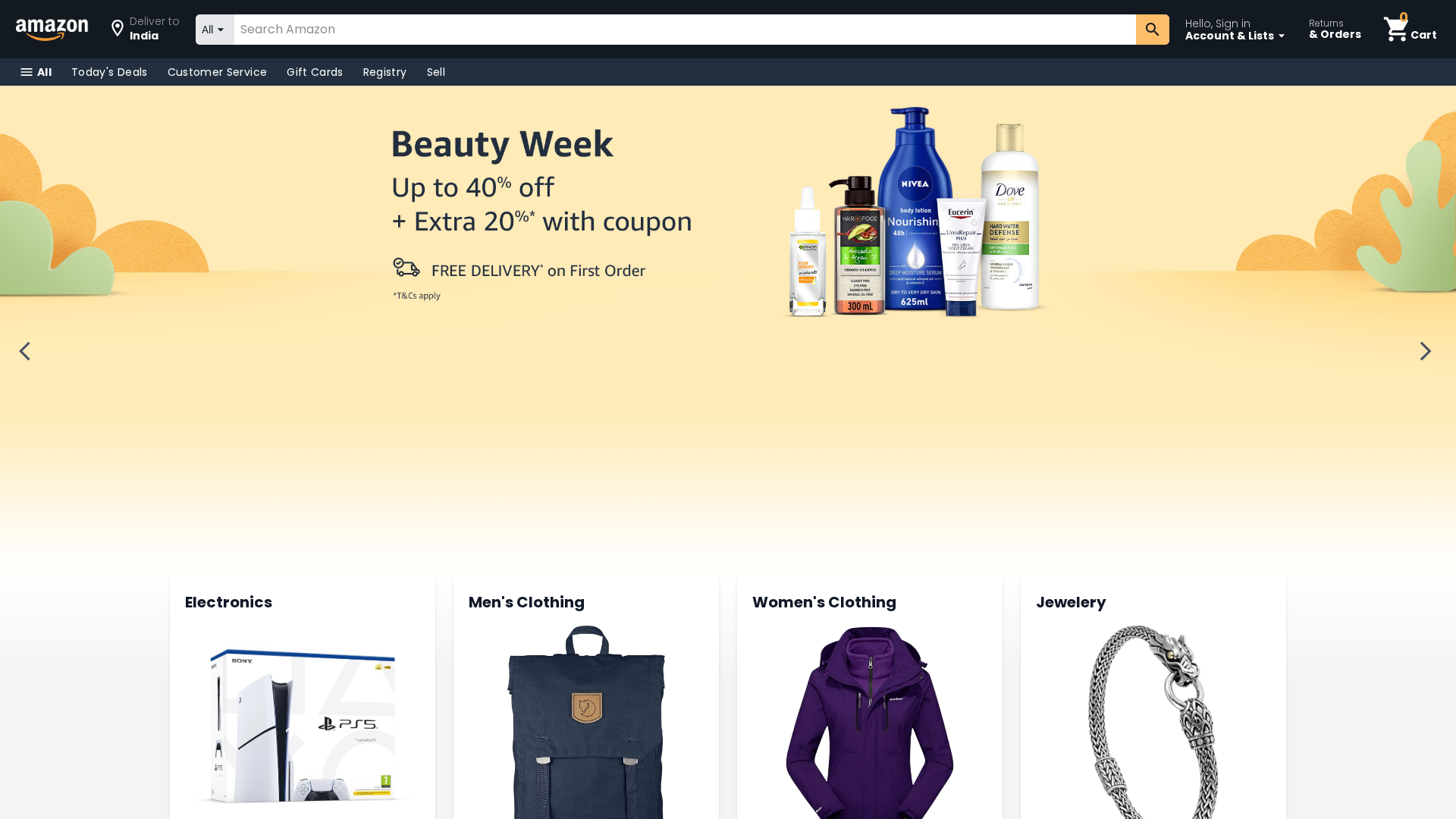 Screenshot of www.amazon-clone-rukhaam.vercel.app