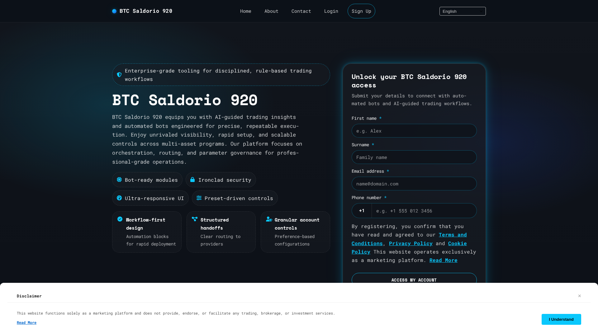 Screenshot of btcsaldorio920.shop