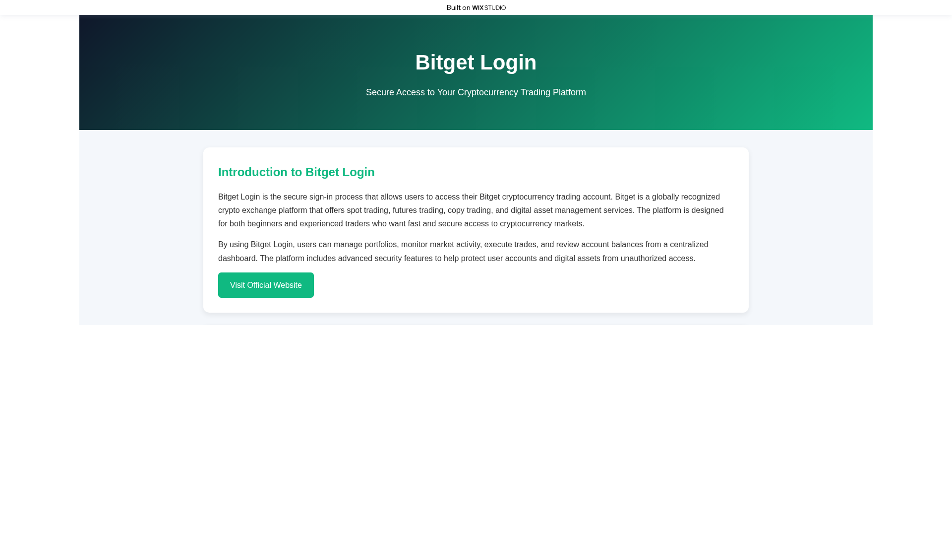 Screenshot of bit-get-apps.wixstudio.com