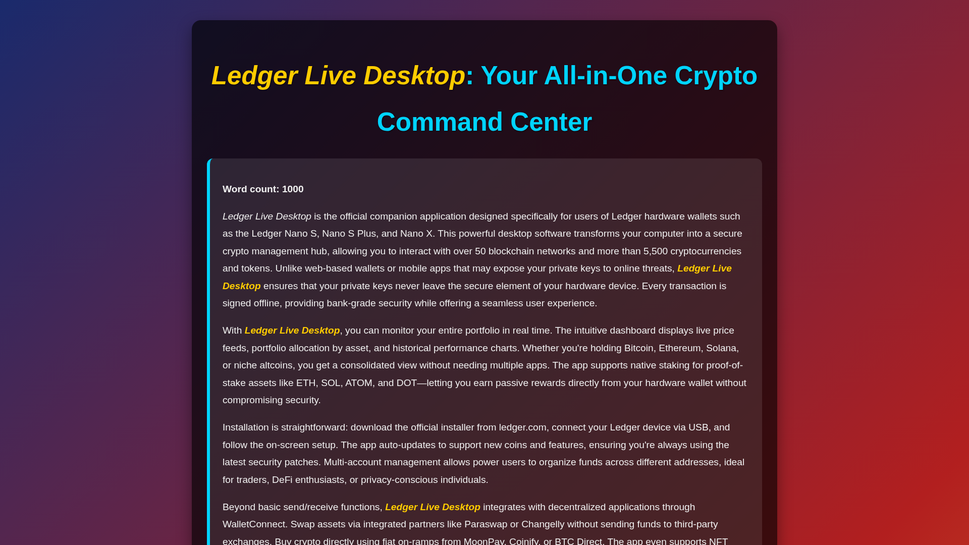 Screenshot of ledger-homepages.pages.dev