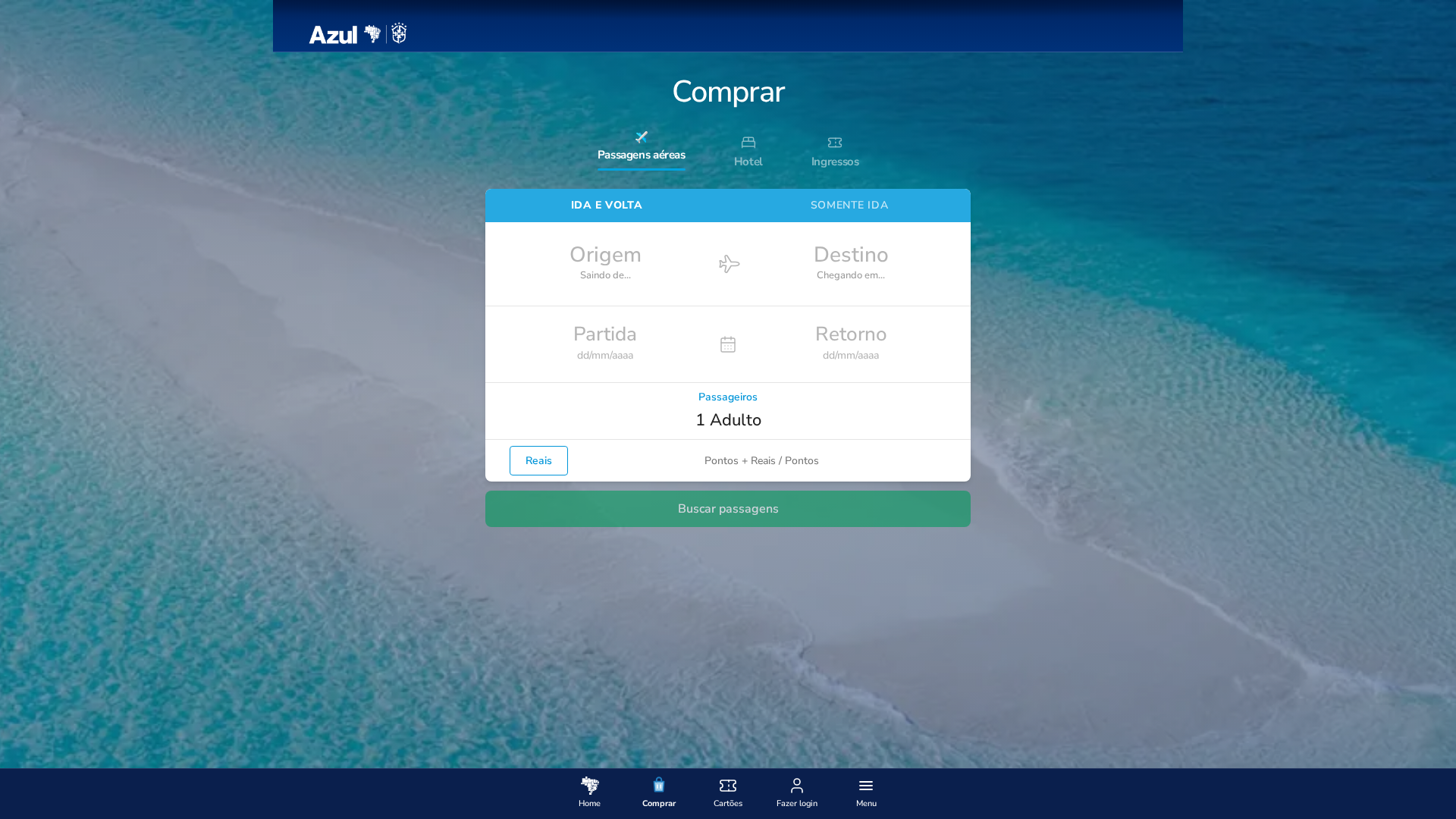 Screenshot of voeazulpromo.vercel.app