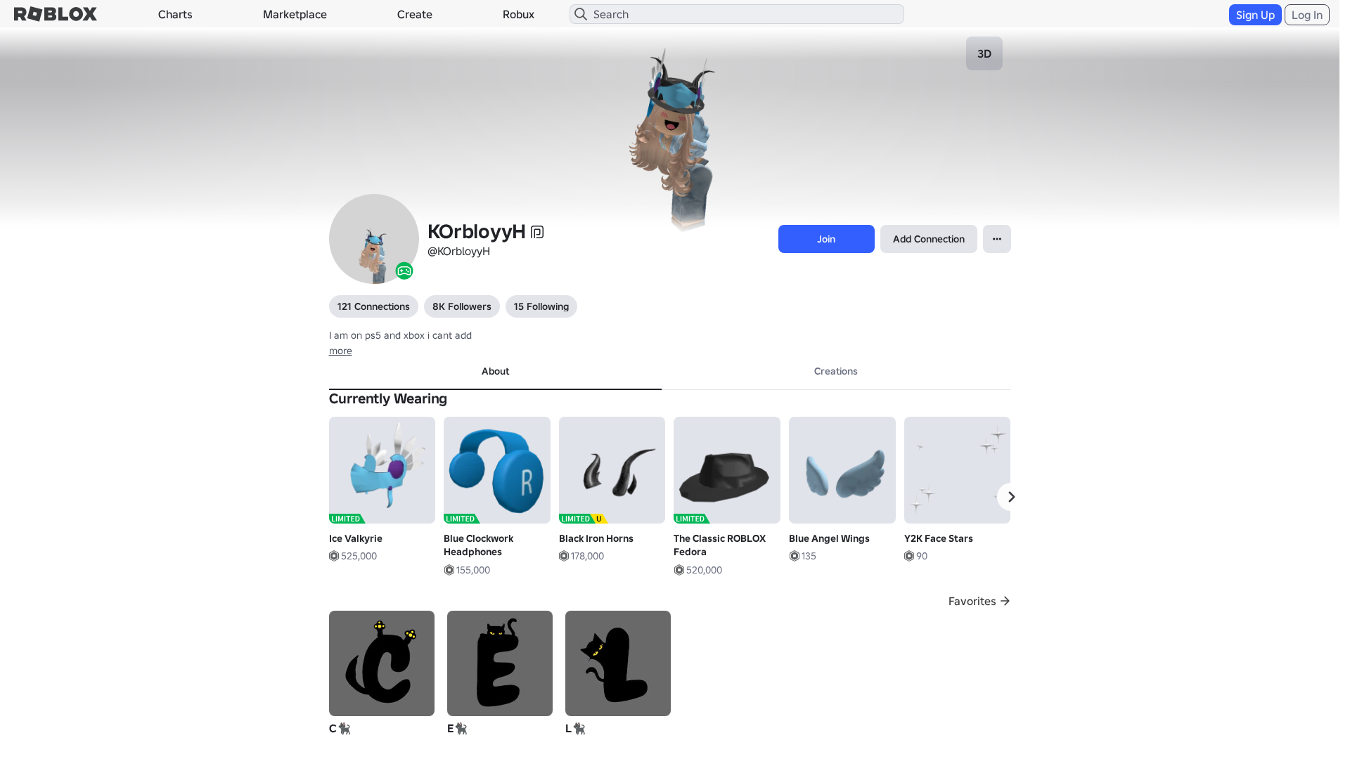 Screenshot of rblox.me