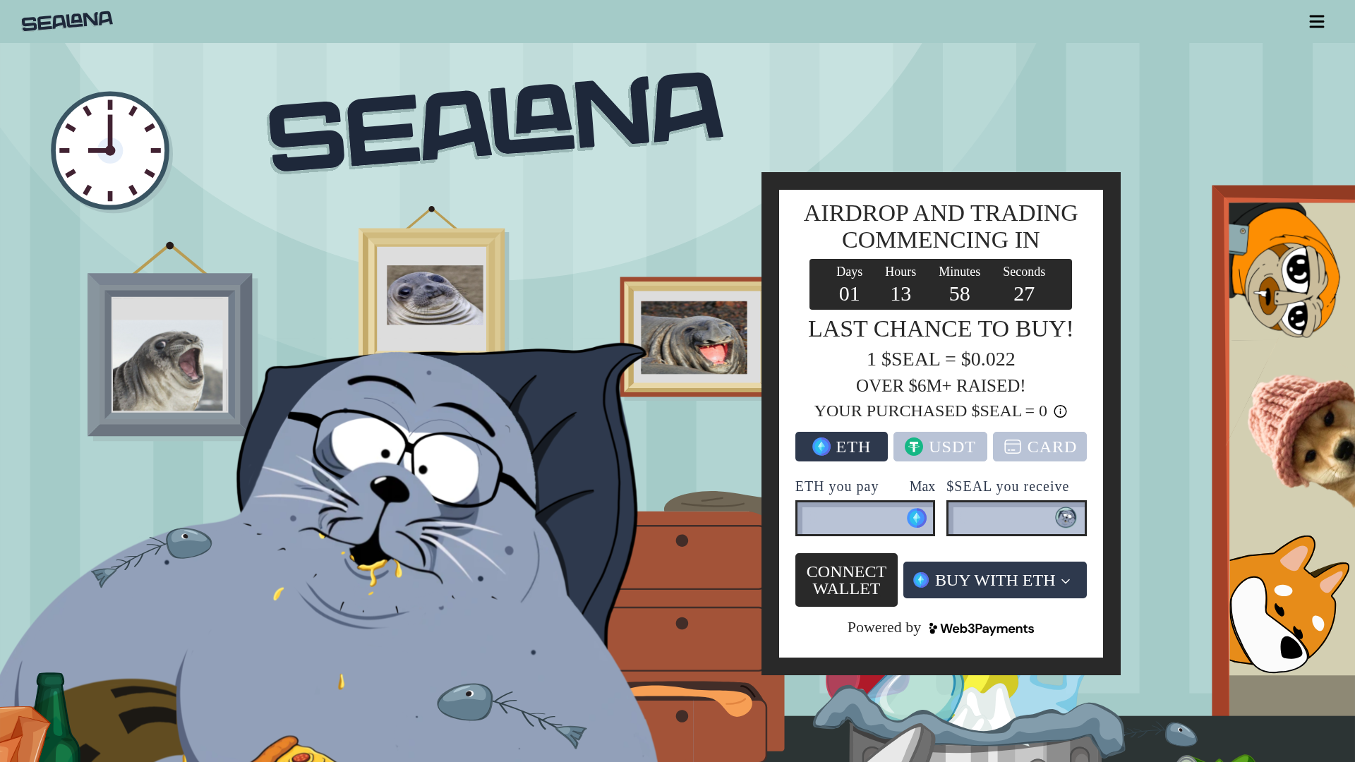 Screenshot of sealanaio.pages.dev