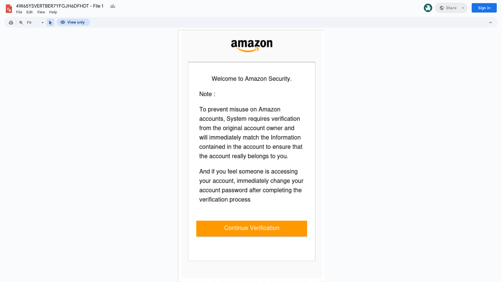 Screenshot of docs.google.com
