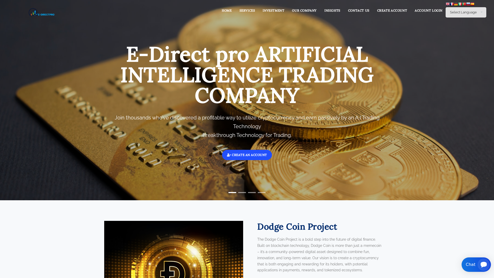 Screenshot of e-directpro.org