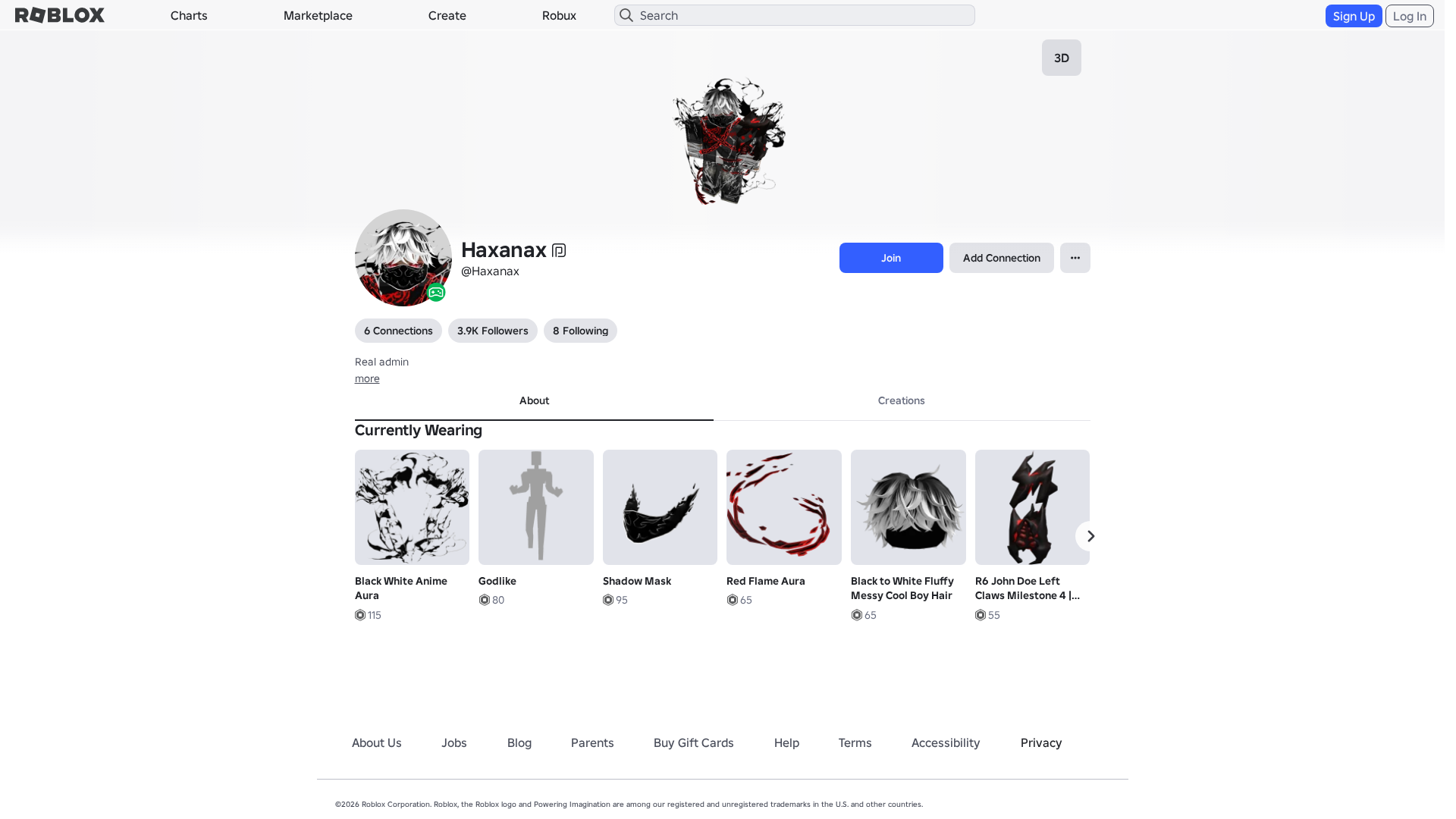 Screenshot of www.roblox.com.ml