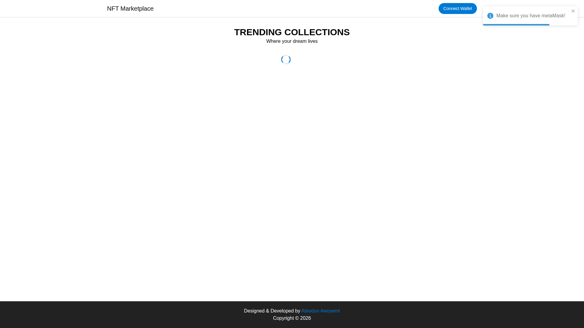 Screenshot of nfts-marketplace.vercel.app