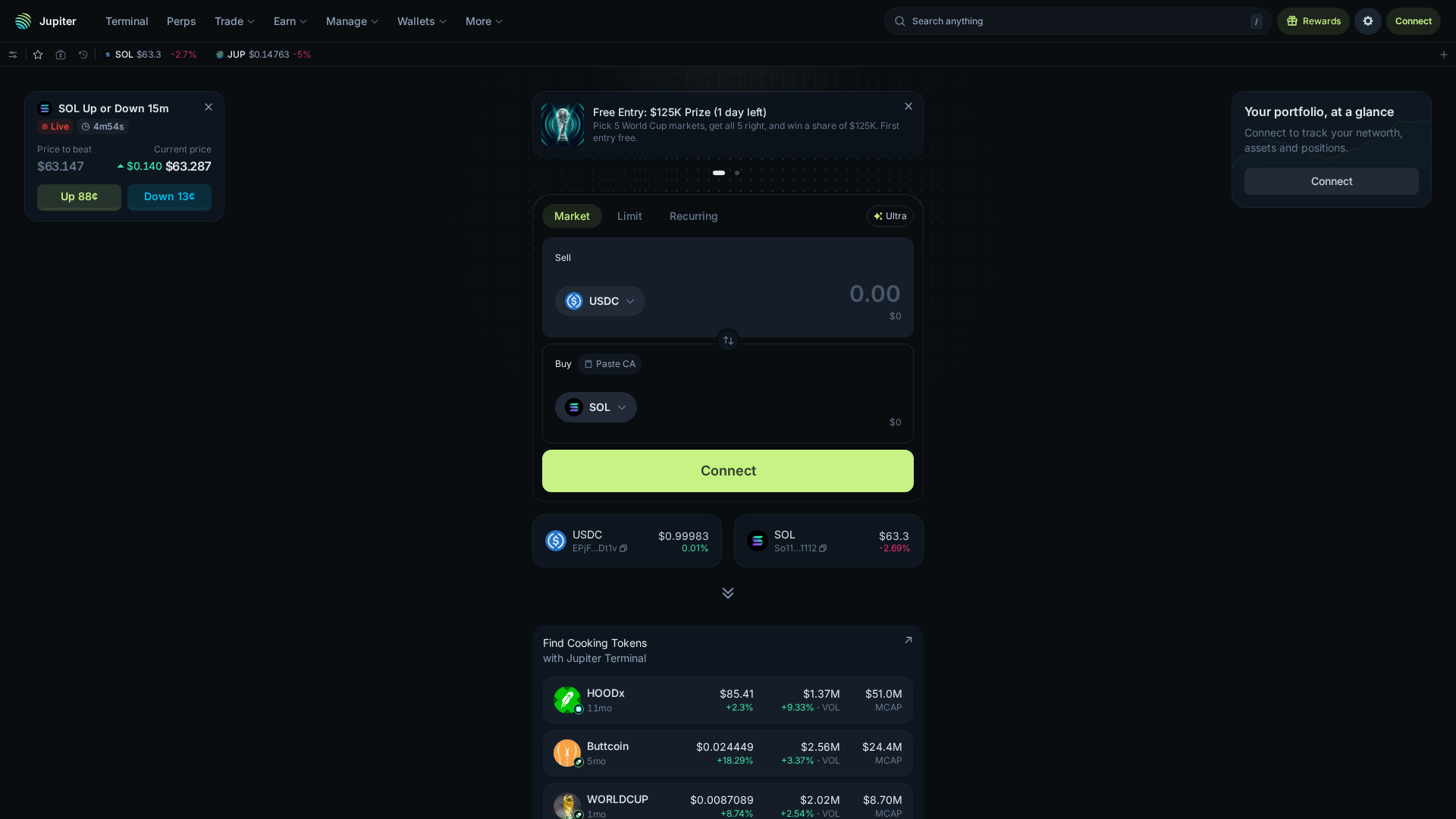 Screenshot of jup.ag-event.xyz