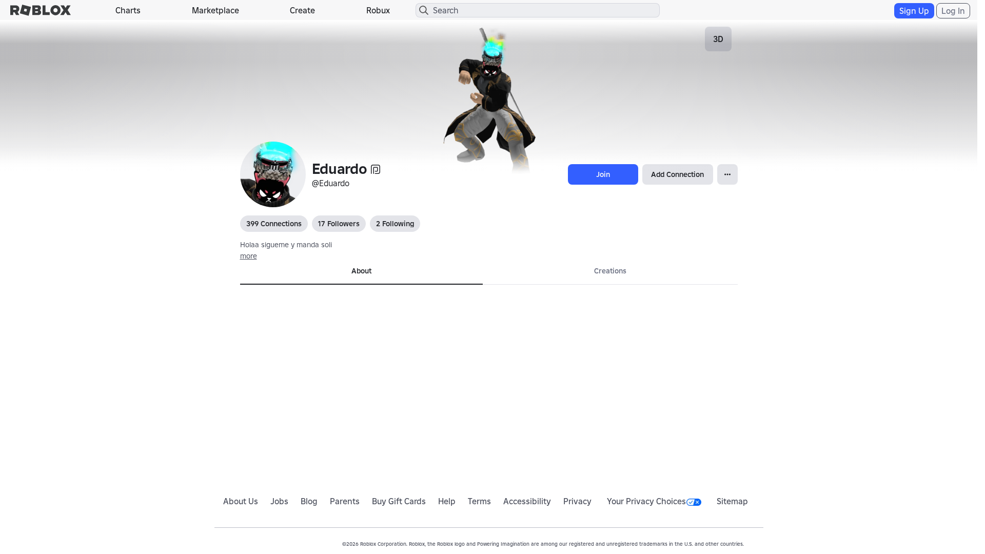Screenshot of www.roblox.com.et