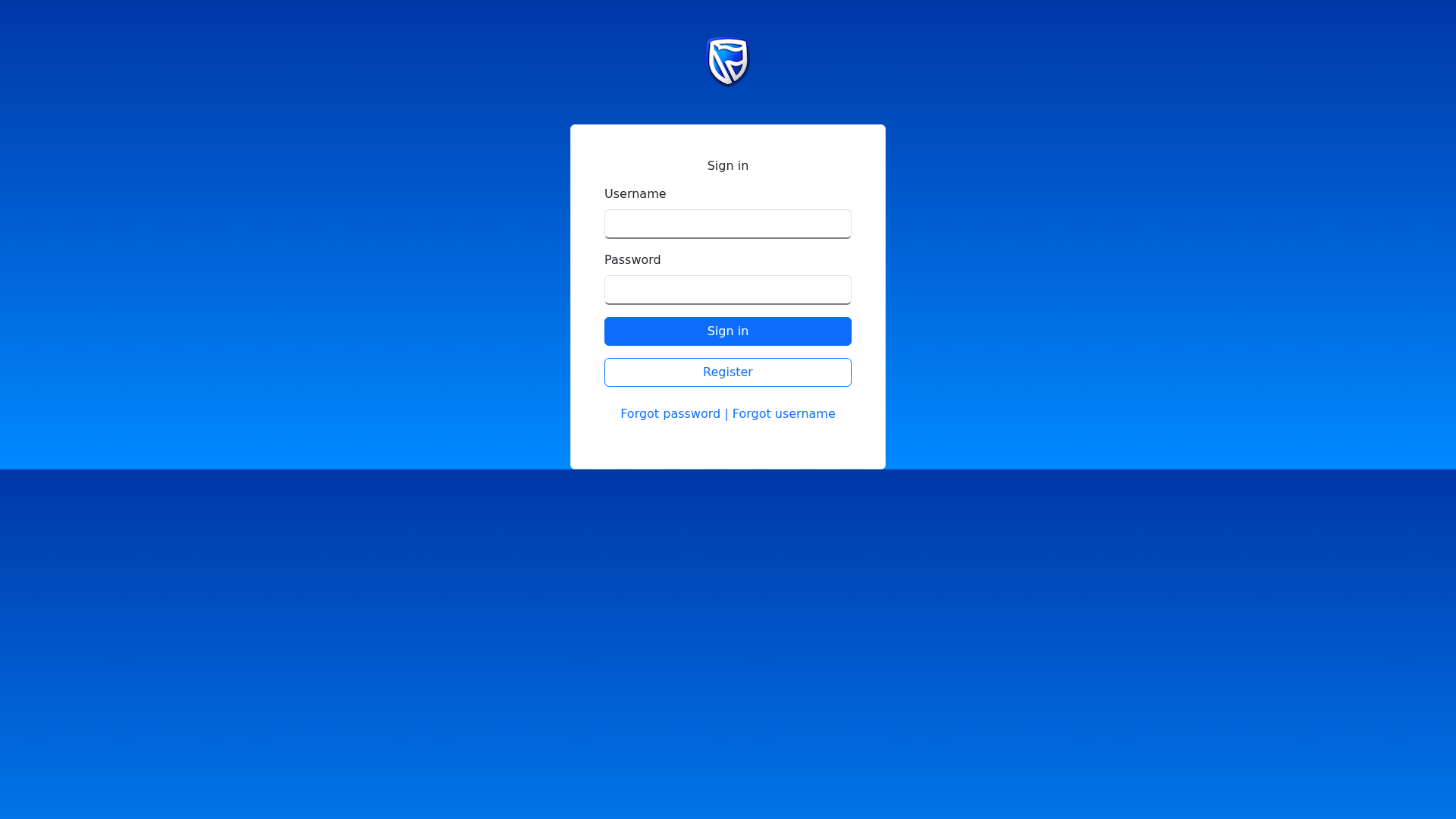 Screenshot of standardsecurity.co.za