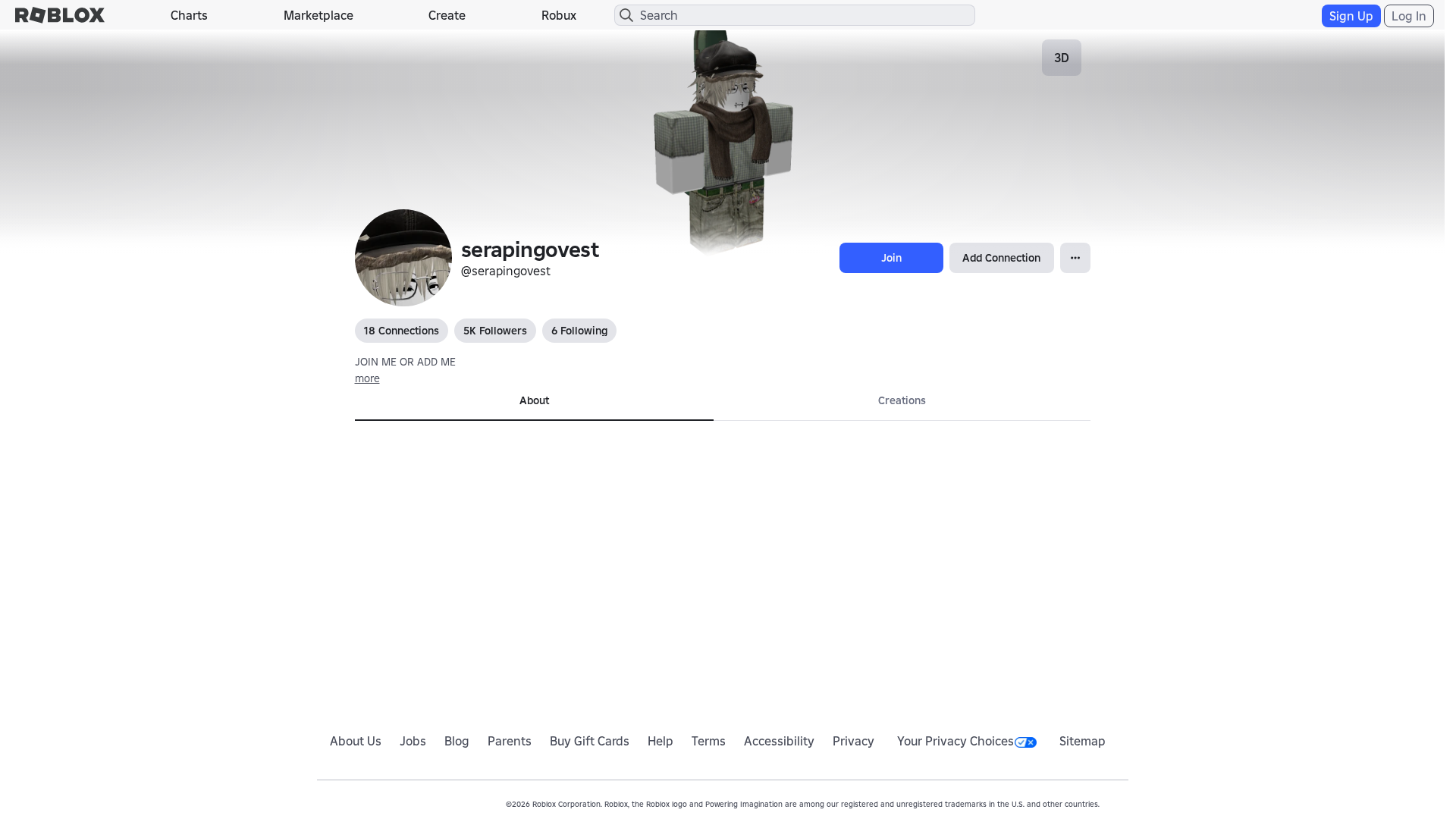 Screenshot of roblox.com.gr