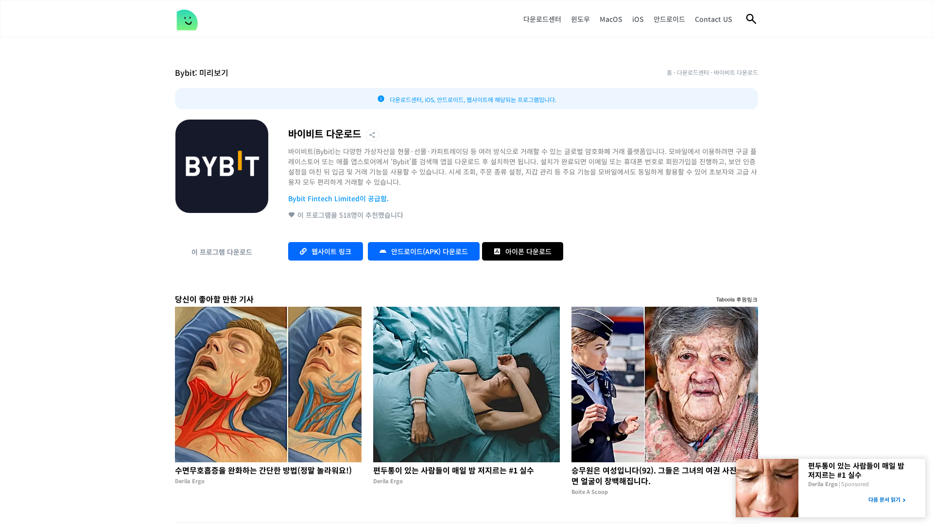 Screenshot of bybit.filei.co.kr