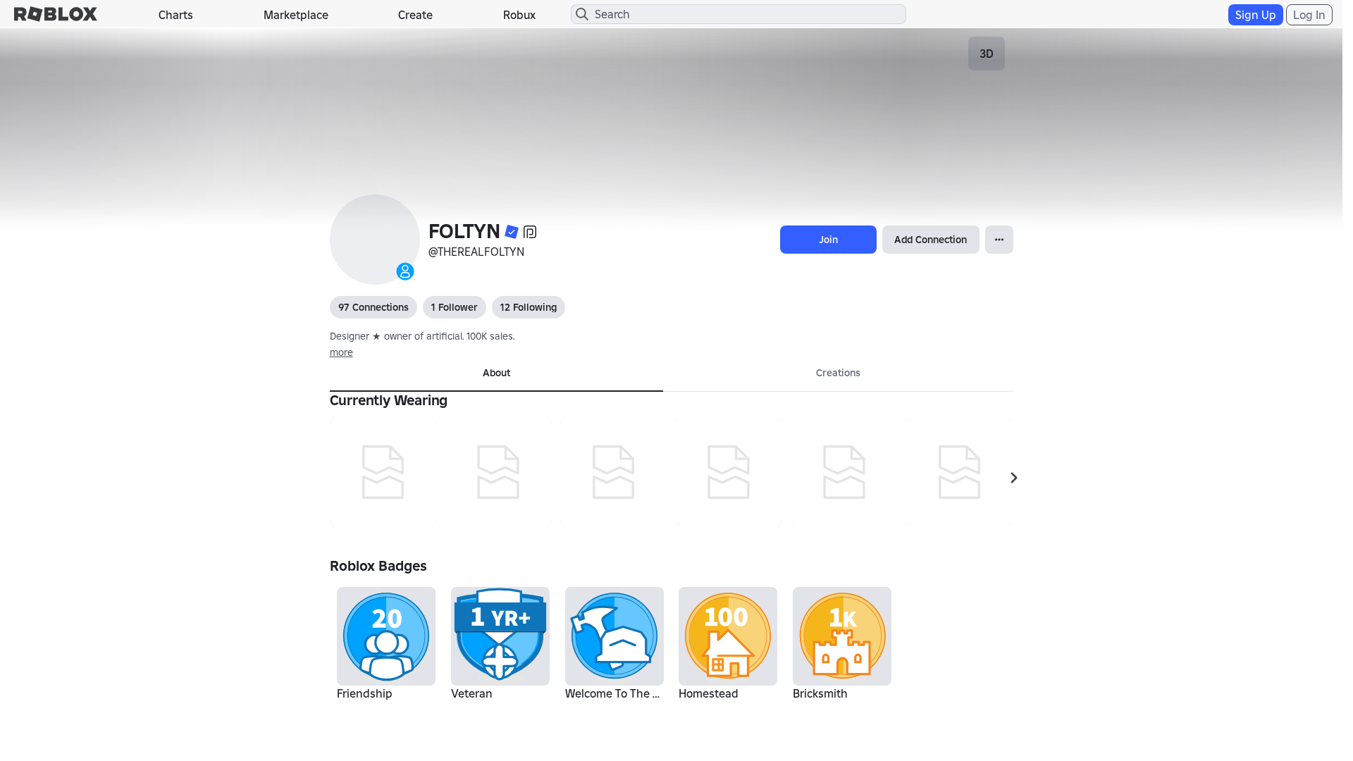 Screenshot of www.roblox.ly