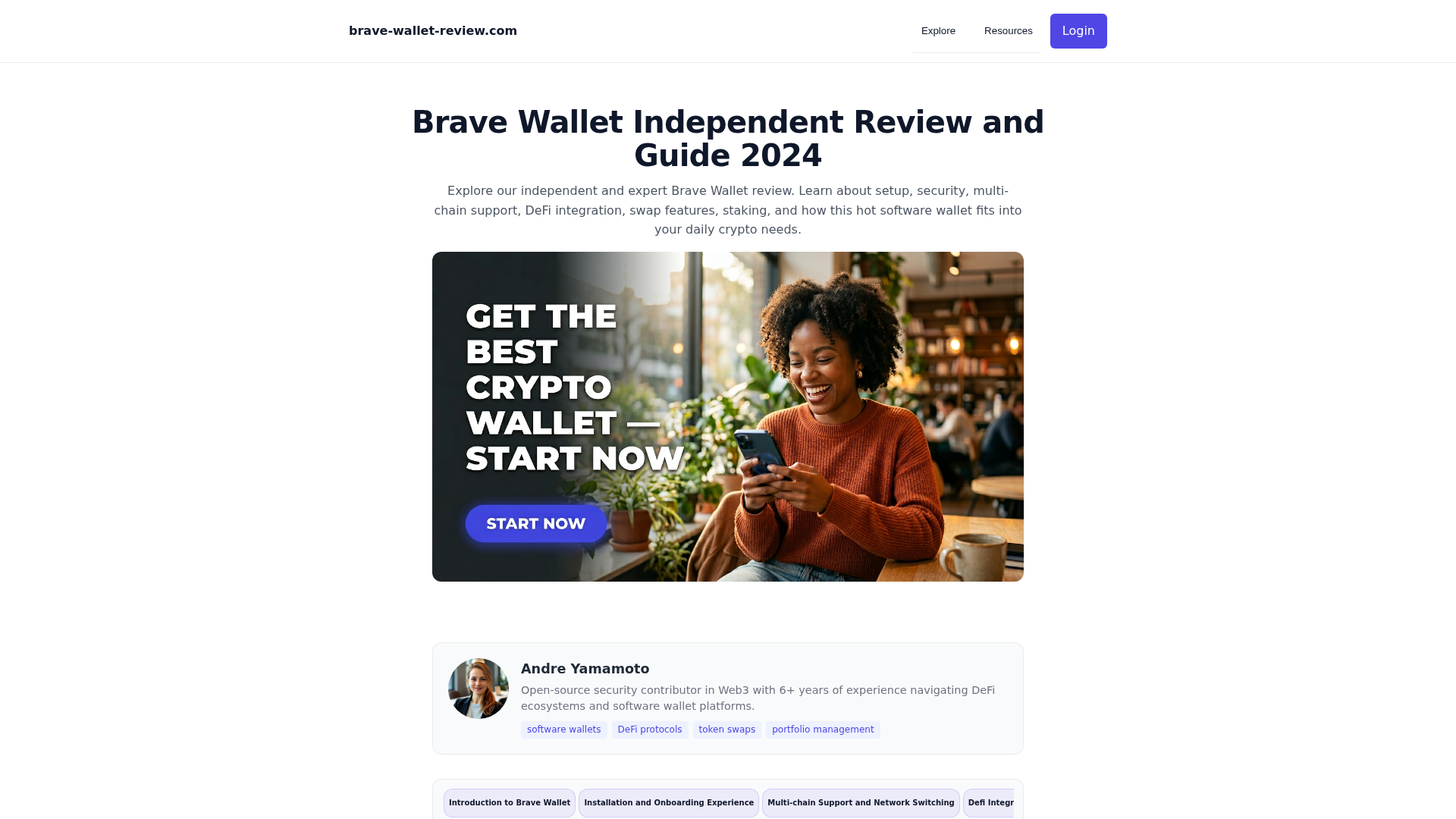 Screenshot of brave-wallet-review.com