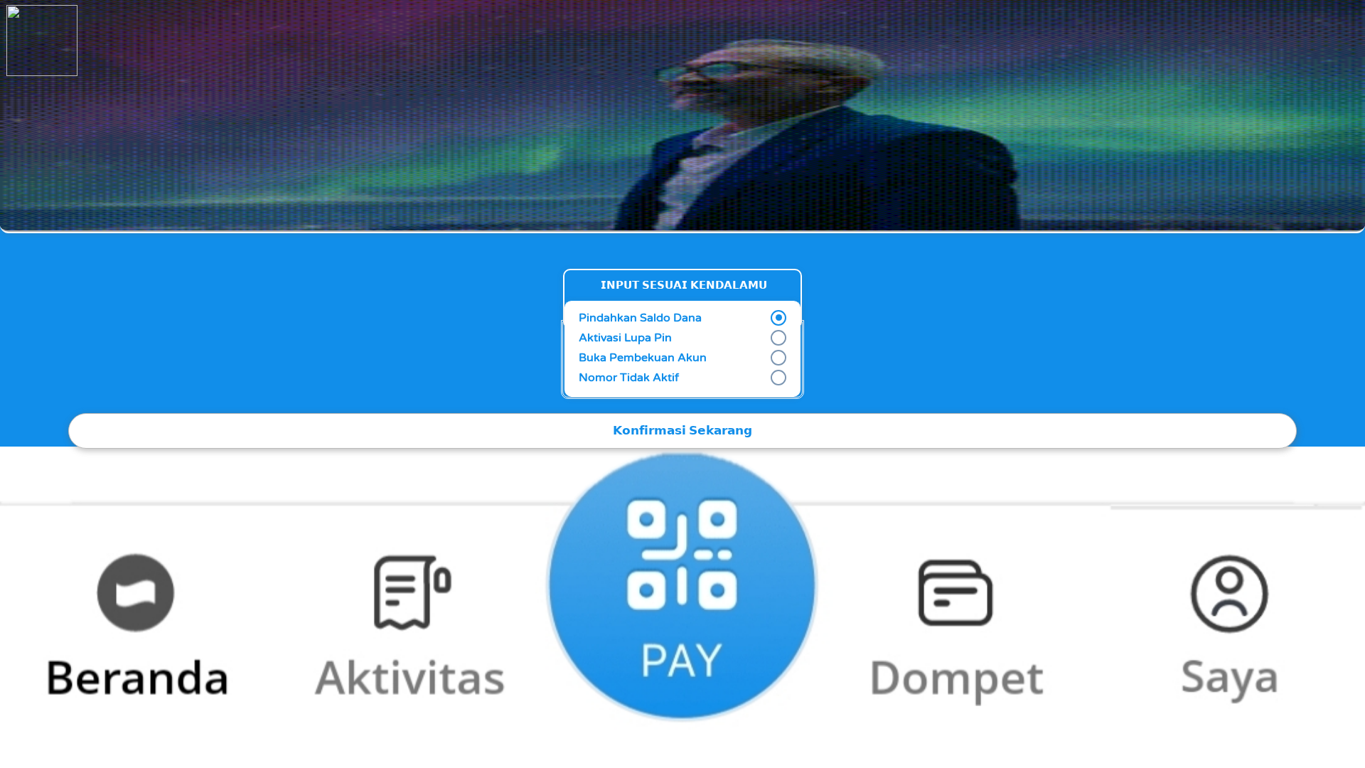 Screenshot of formulirpemulihan.netlify.app