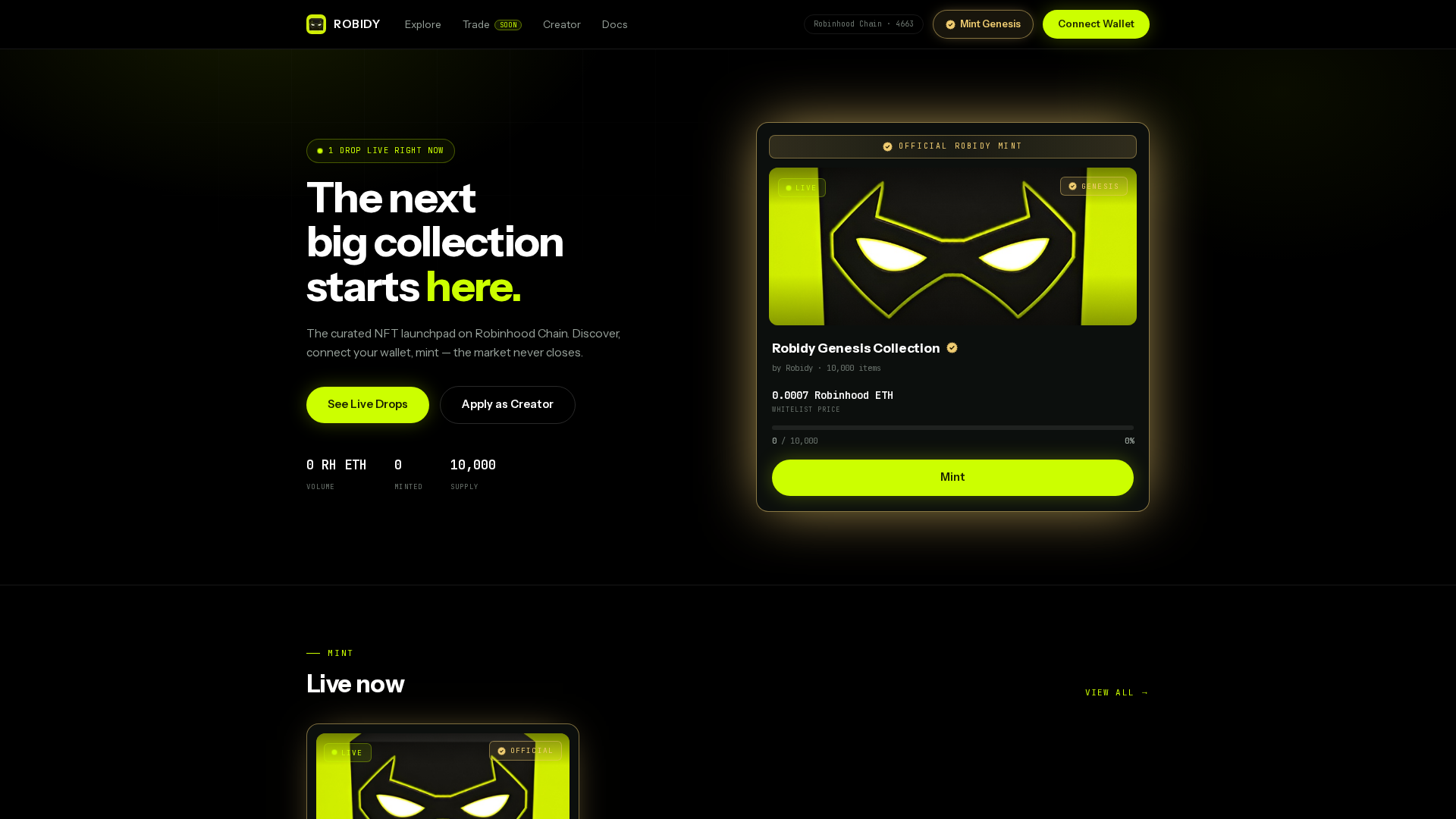 Screenshot of robidy.app