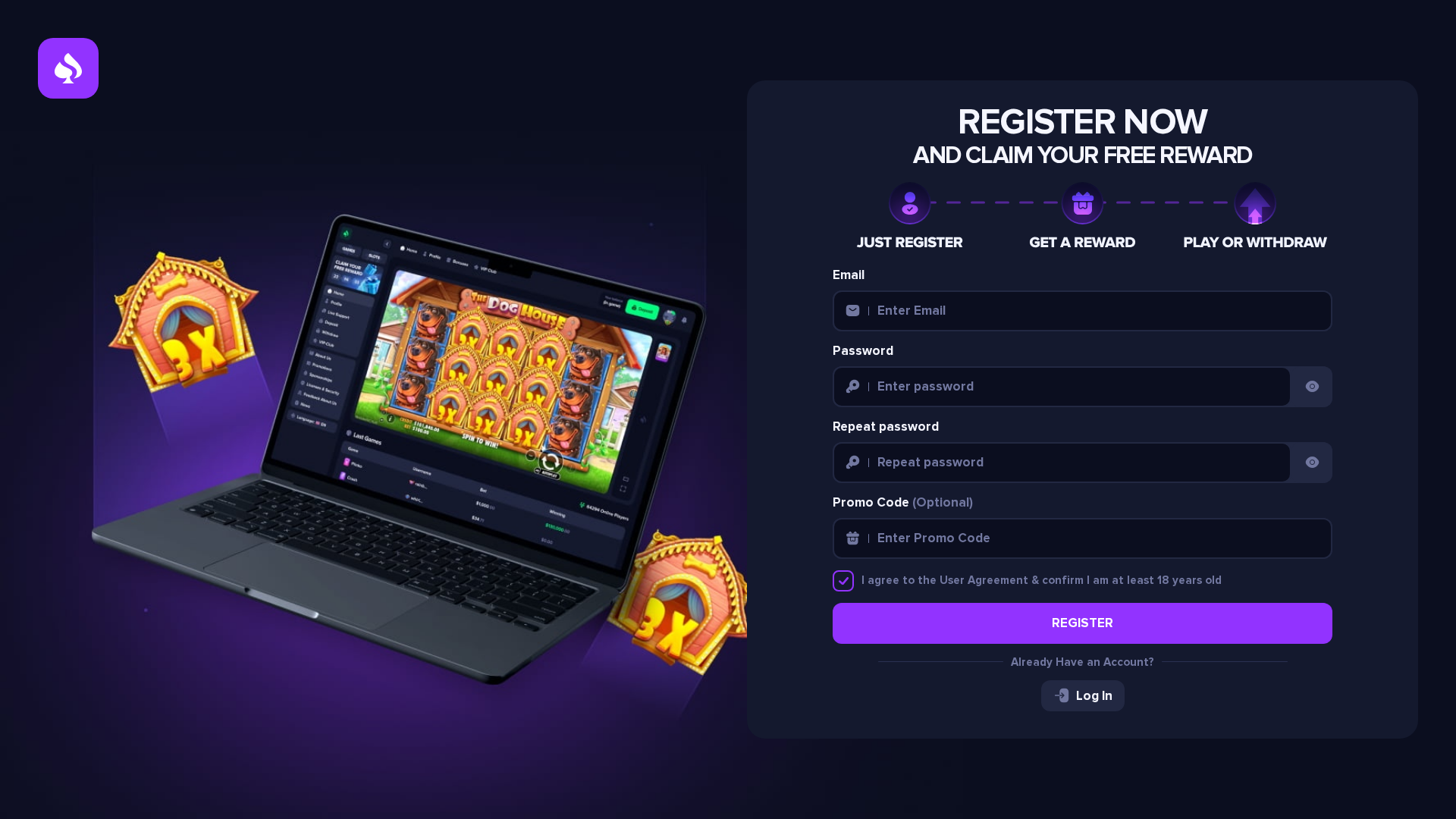 Screenshot of bestcasino.gifts