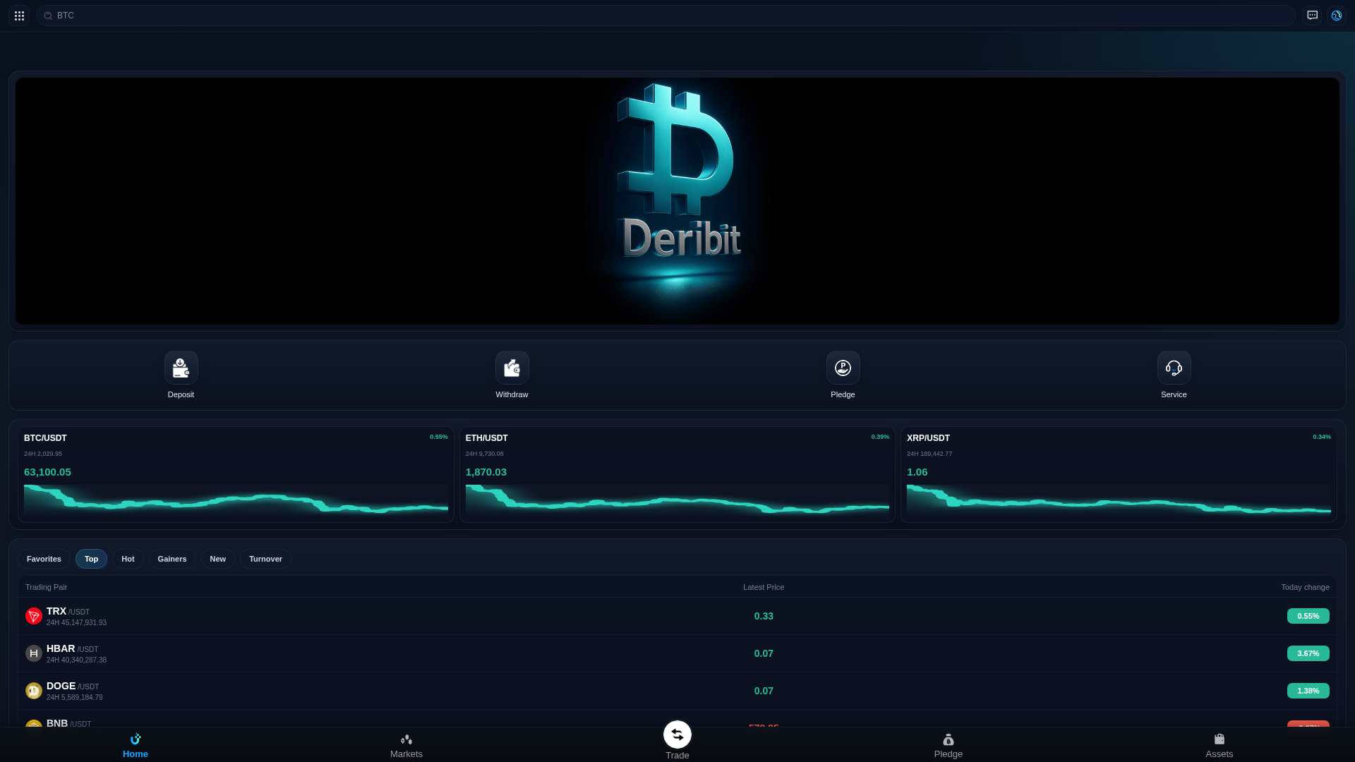 Screenshot of blockfero.com