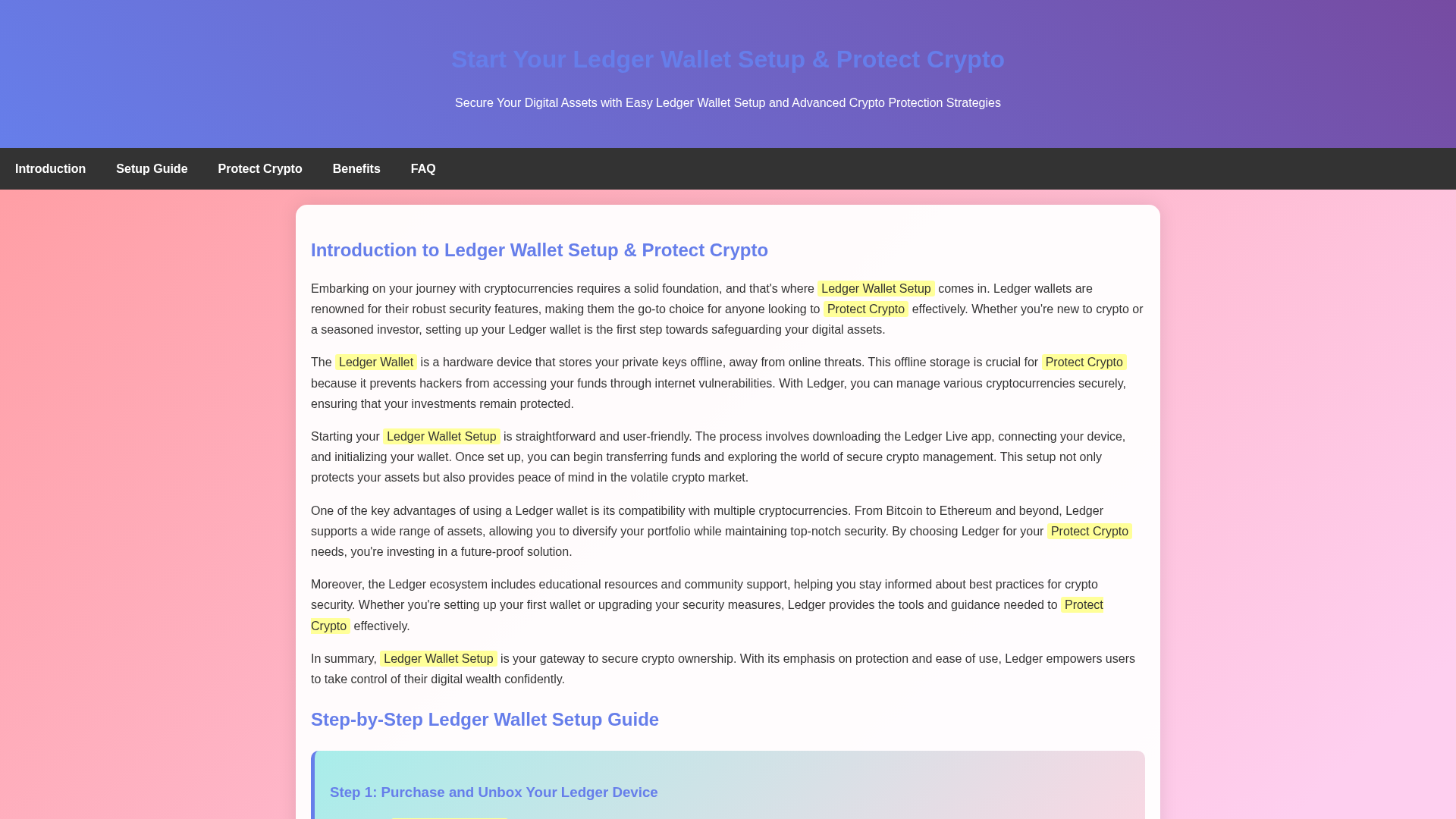 Screenshot of ledzer-comstart.pages.dev
