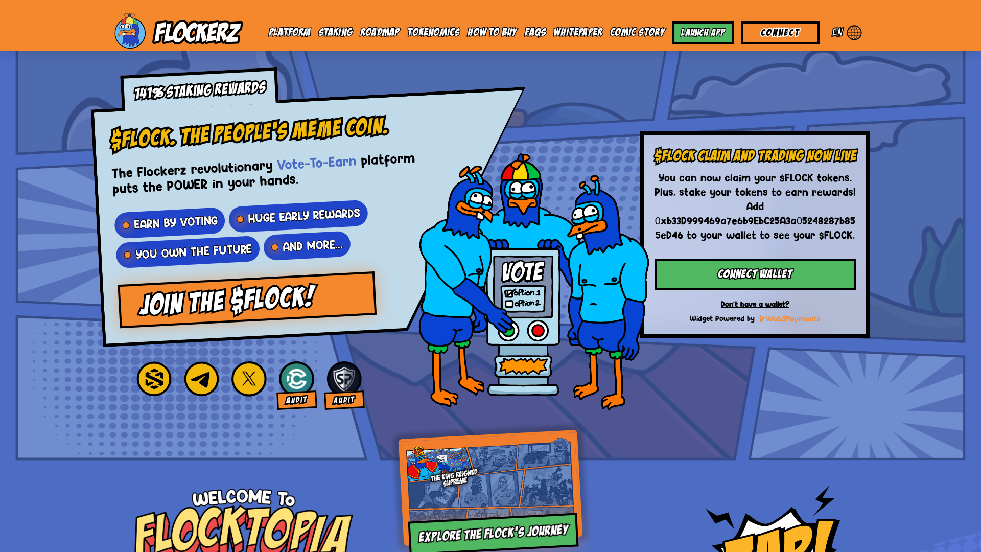 Screenshot of flockerzweb.pages.dev