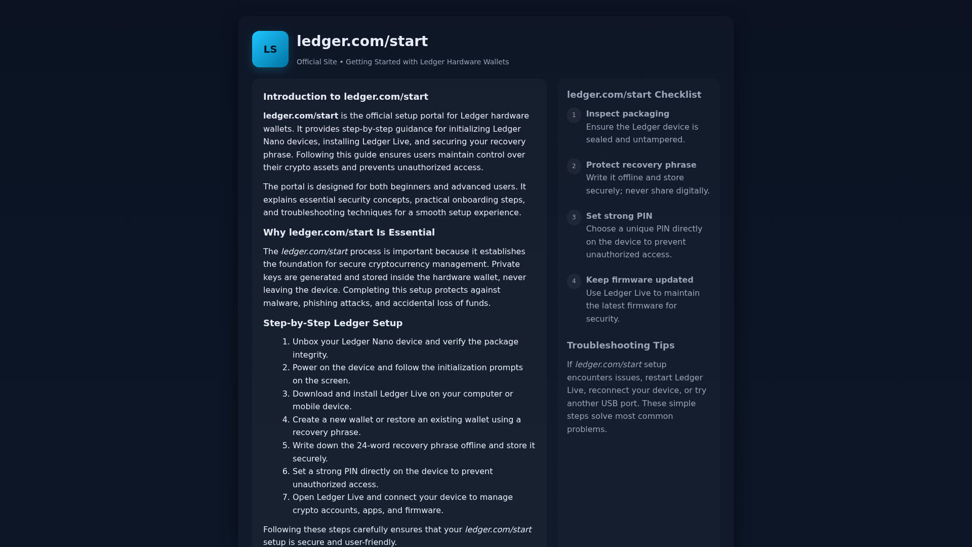 Screenshot of ledge-com-sttart.pages.dev