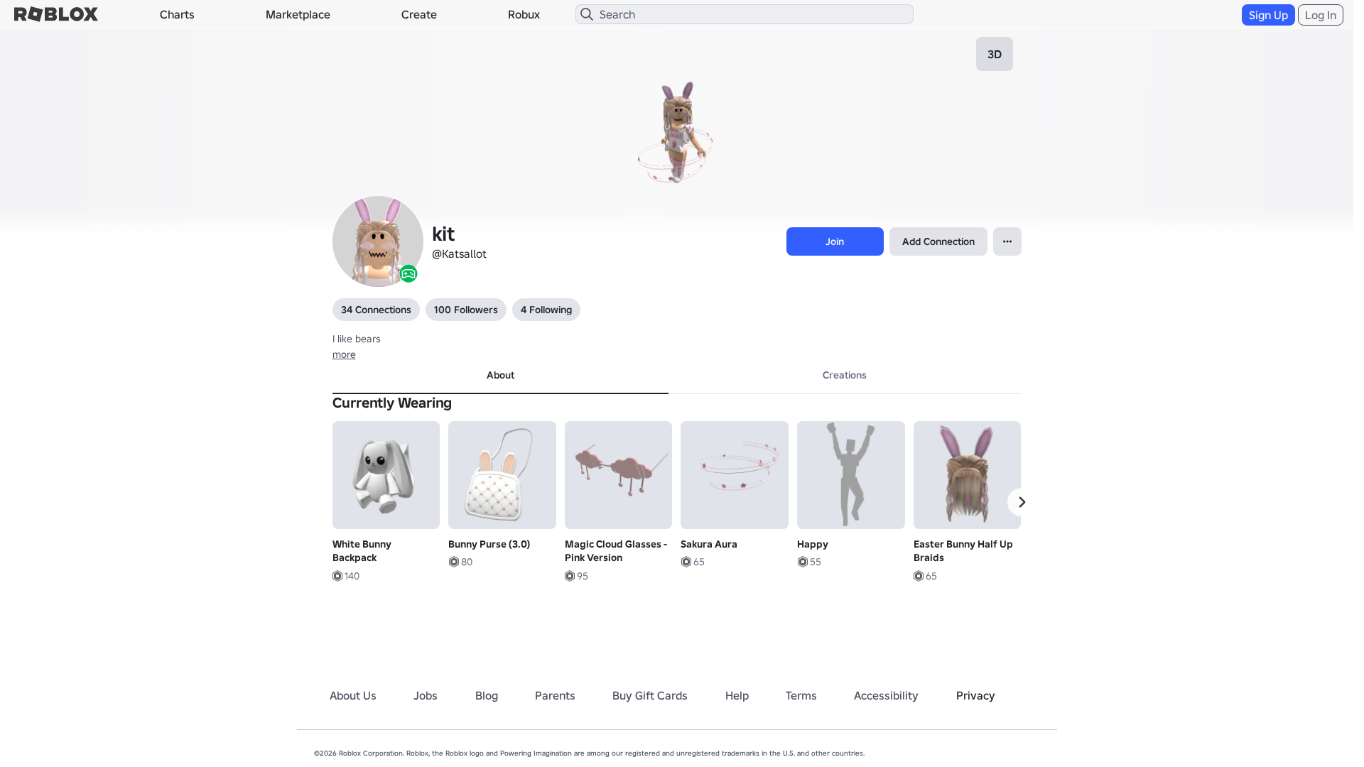 Screenshot of www.roblox.com.ml