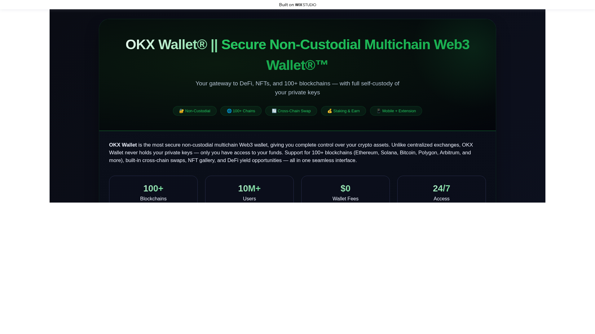 Screenshot of startio-okxx.wixstudio.com