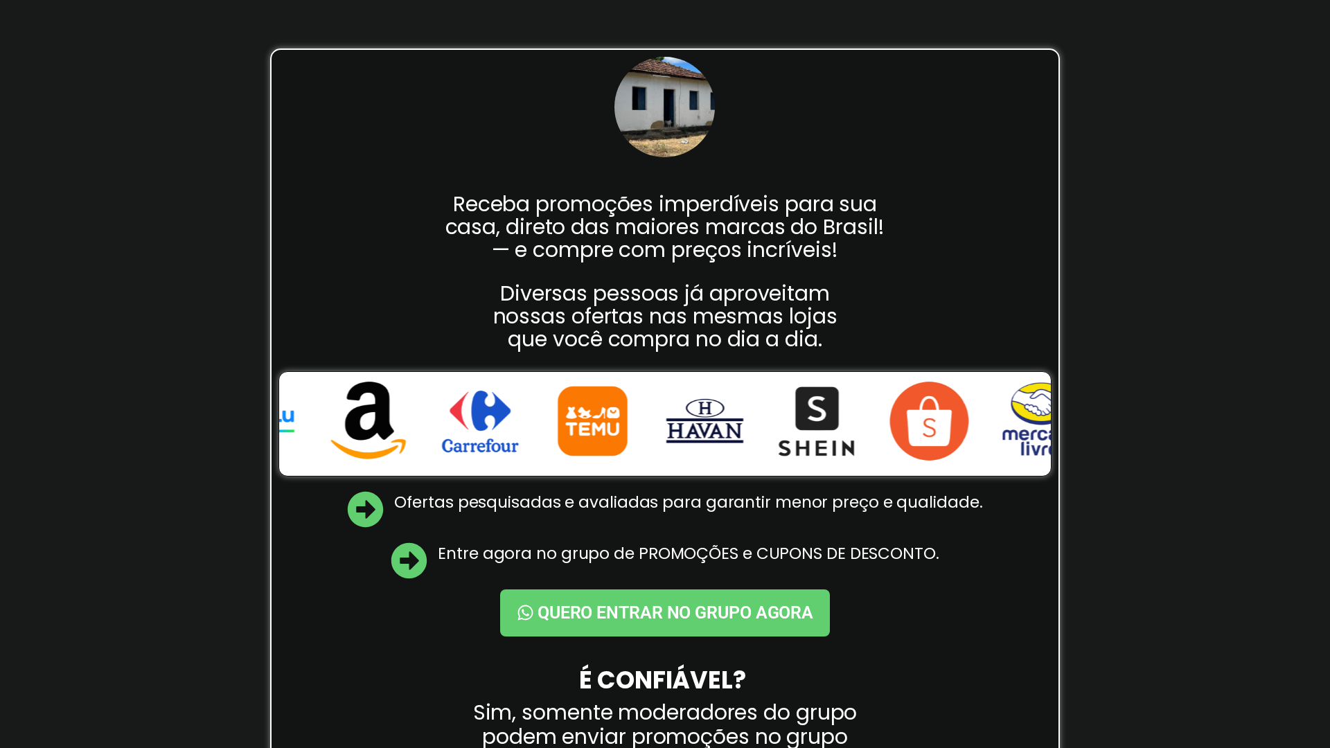 Screenshot of achadinhosdavolicota.shop
