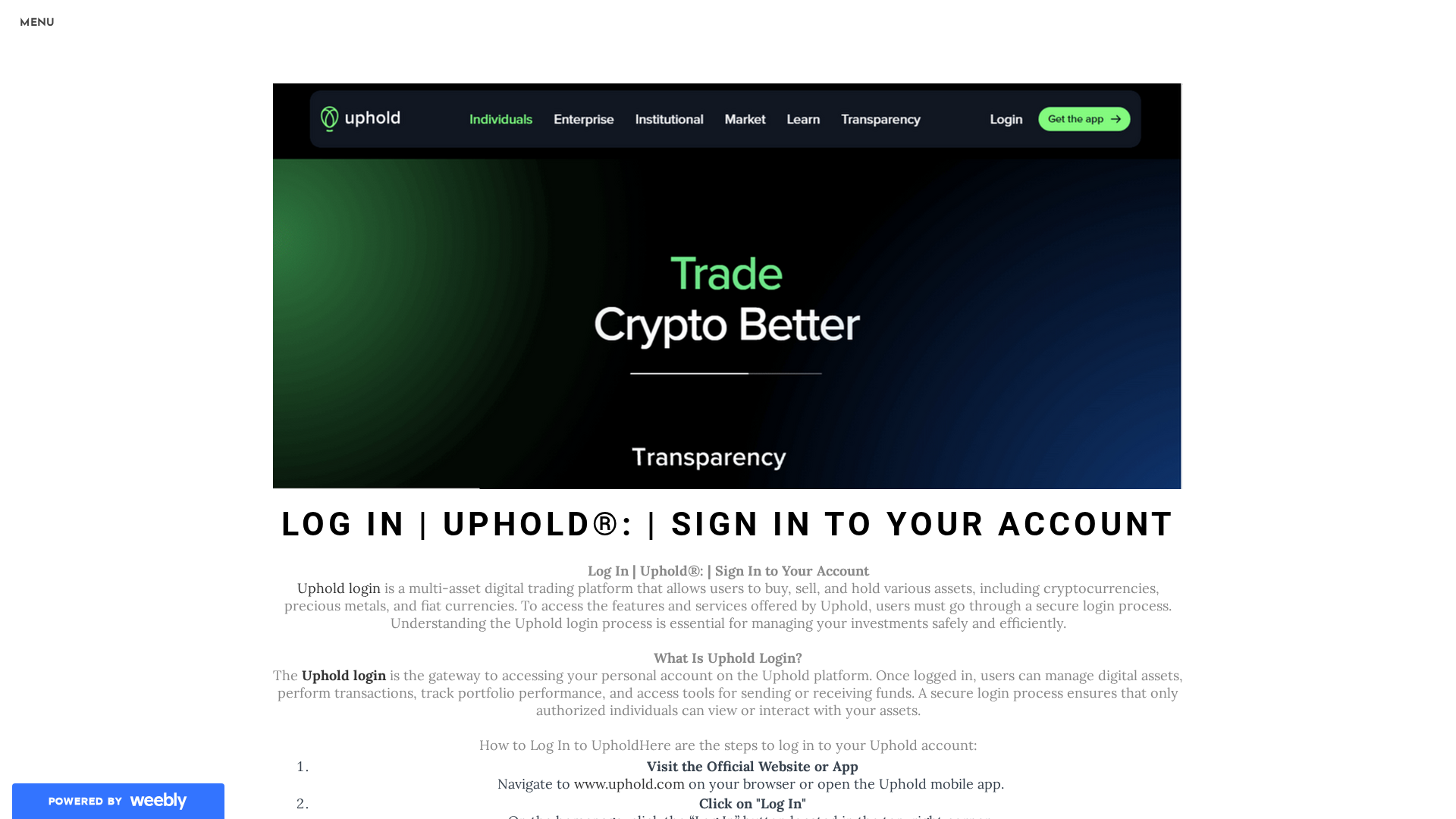 Screenshot of www.io-uphold.weebly.com