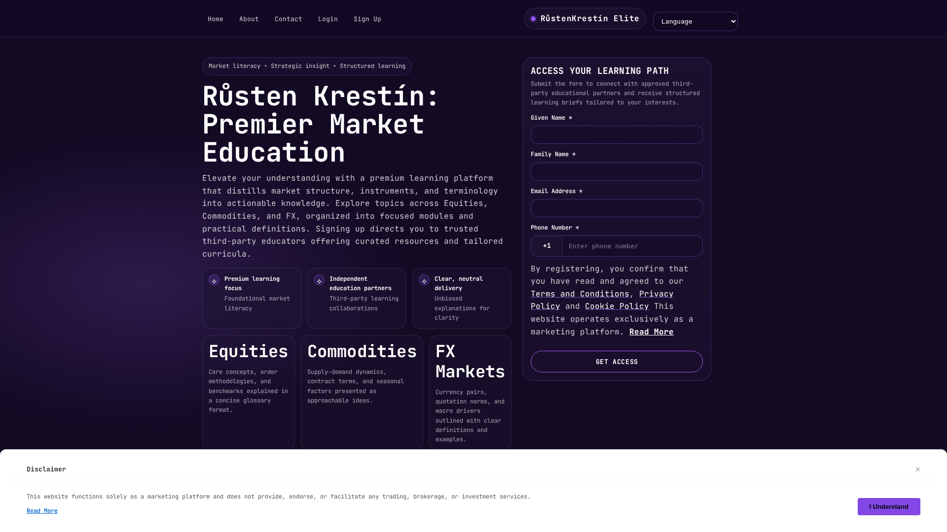 Screenshot of rustenkrestin.shop