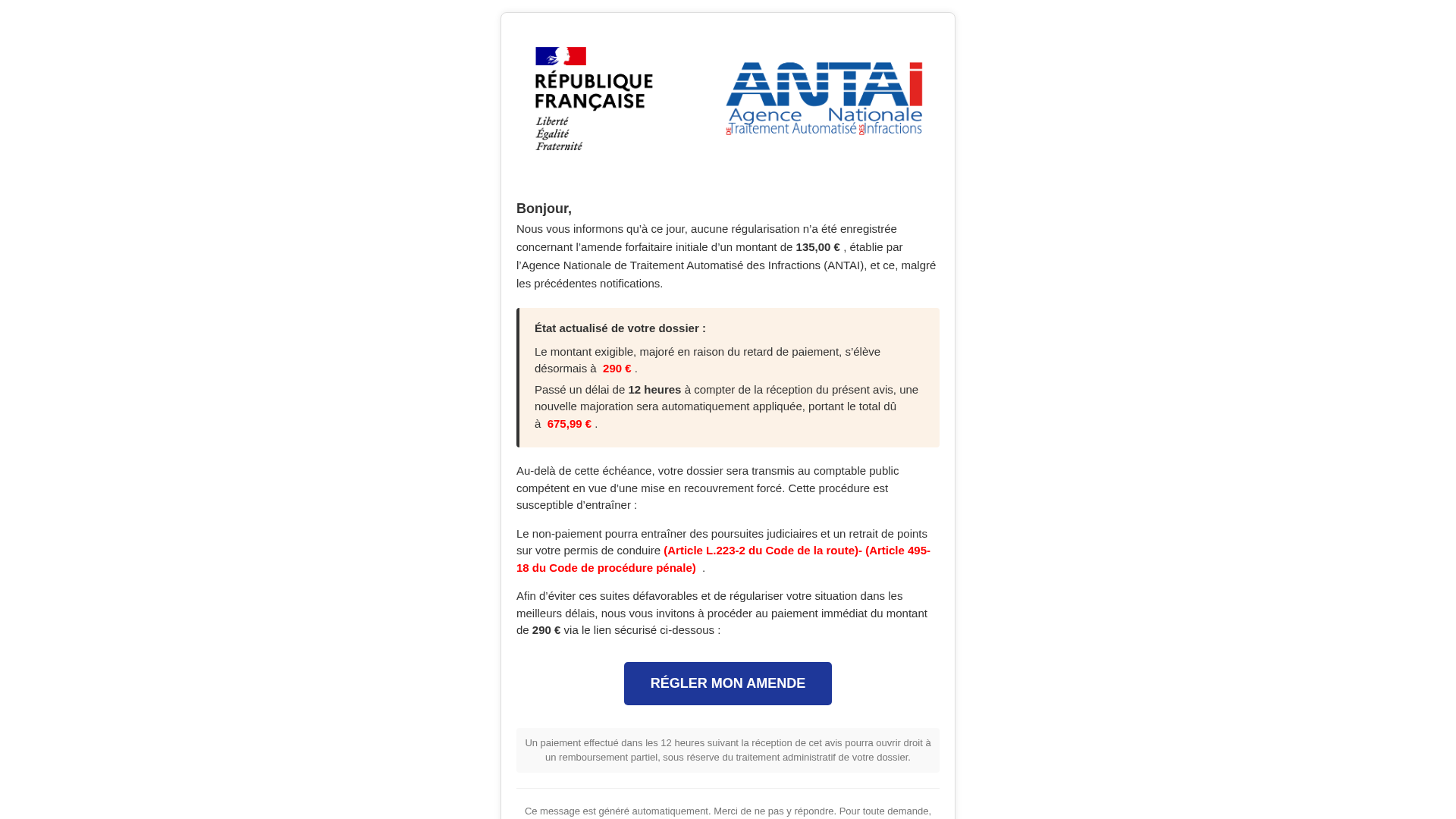 ANTAI (Agence Nationale de Traitement Automatisé des Infractions)