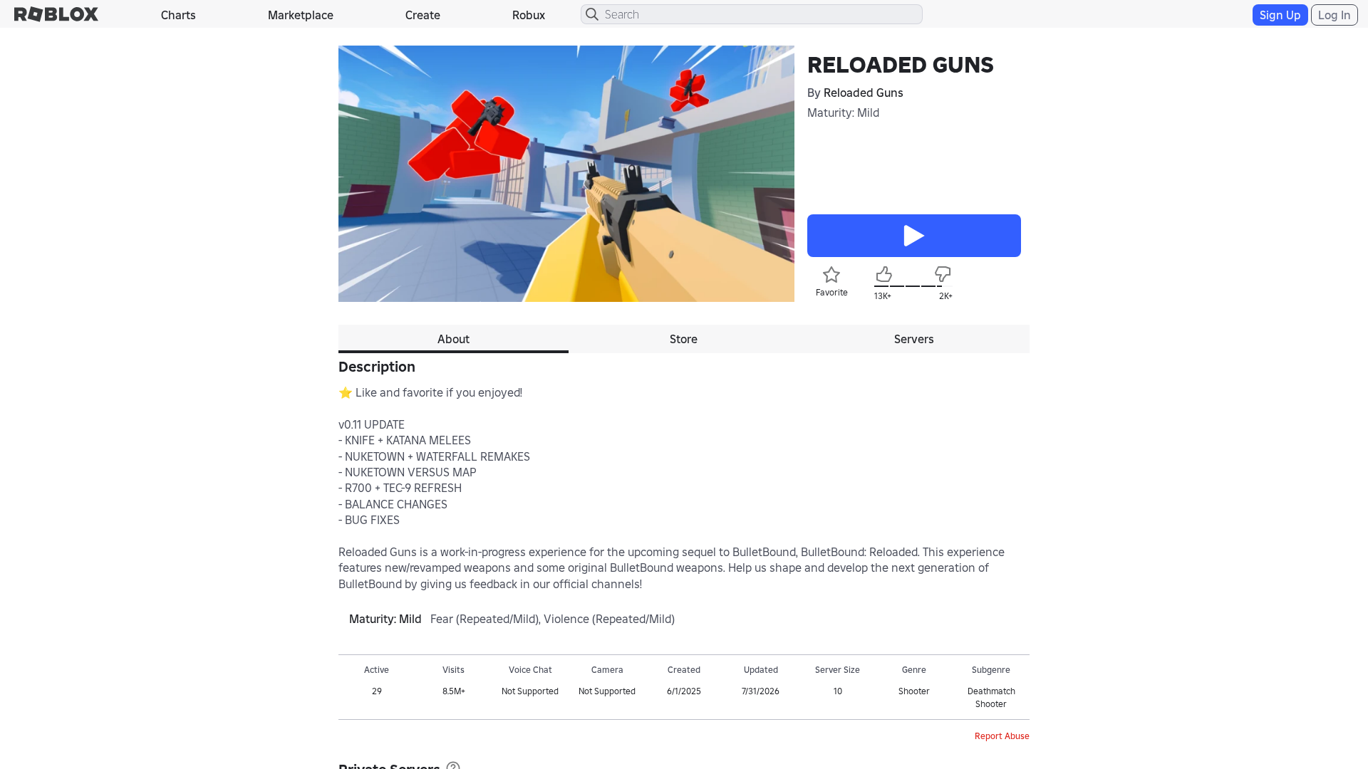 Screenshot of www.roblox.com.gr