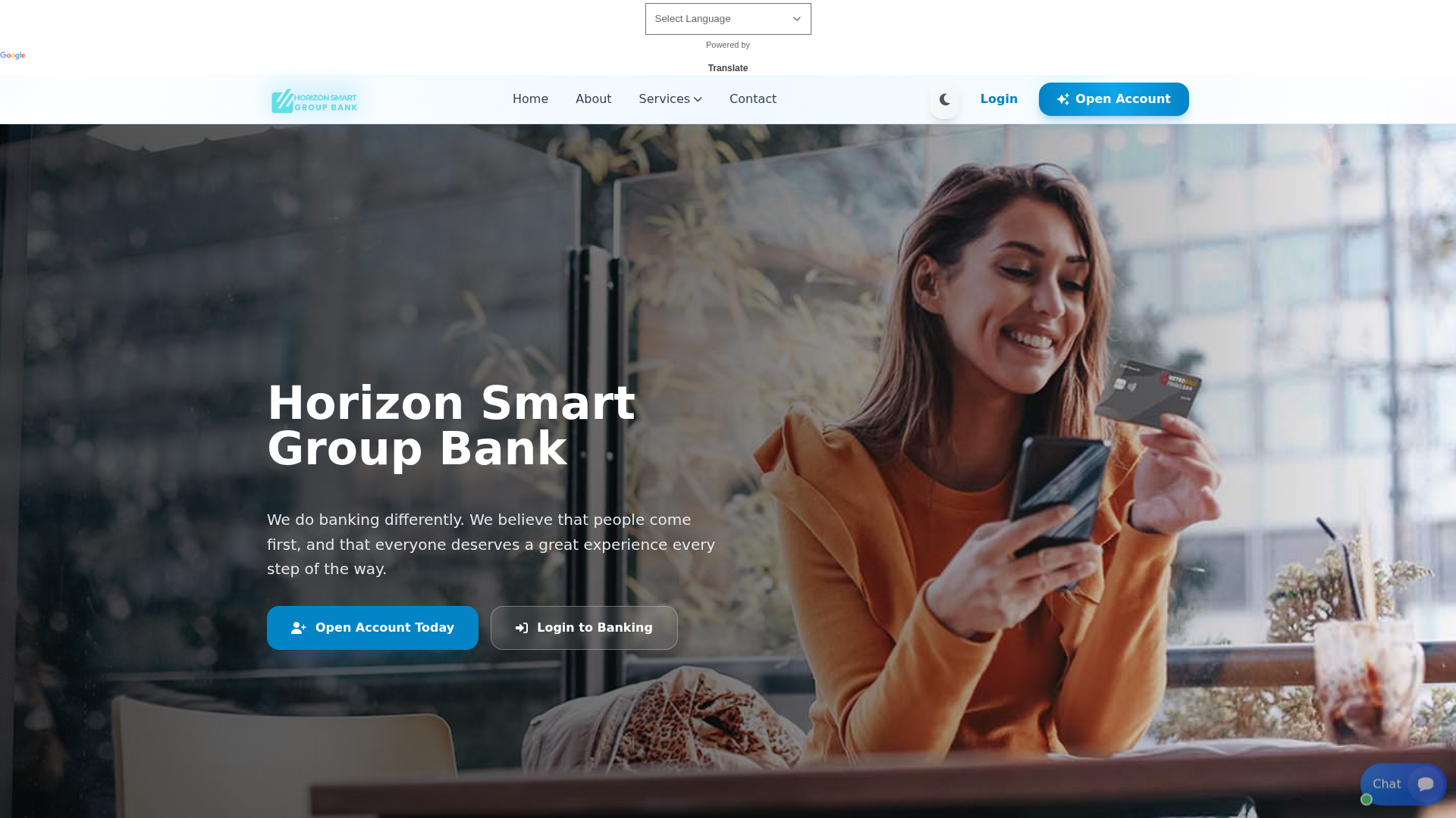 Screenshot of horizonsmartgroupint.com