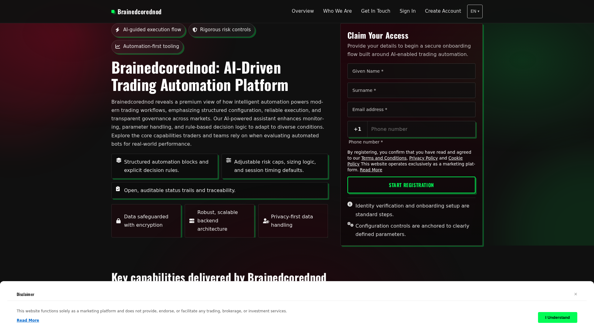 Screenshot of brainedcorednodsystem.com