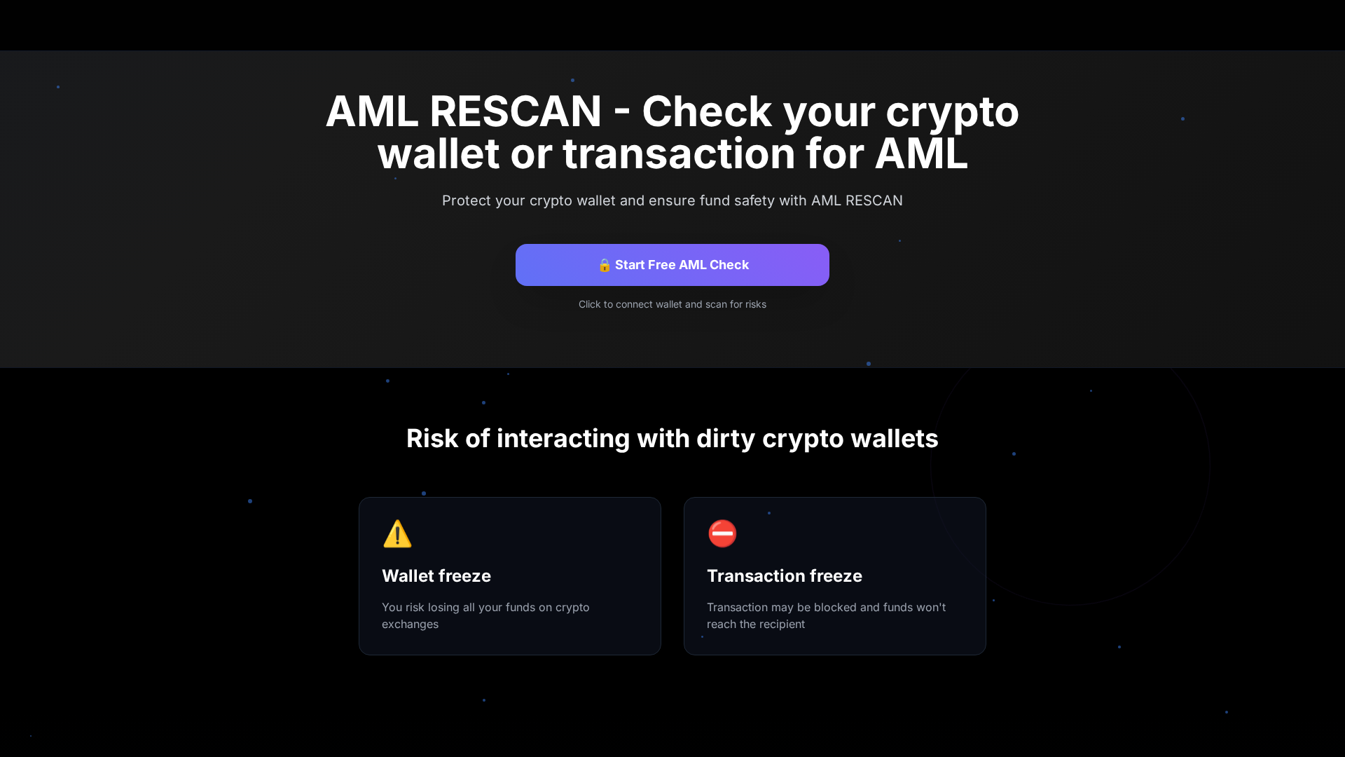 Screenshot of aml-rescan.pages.dev