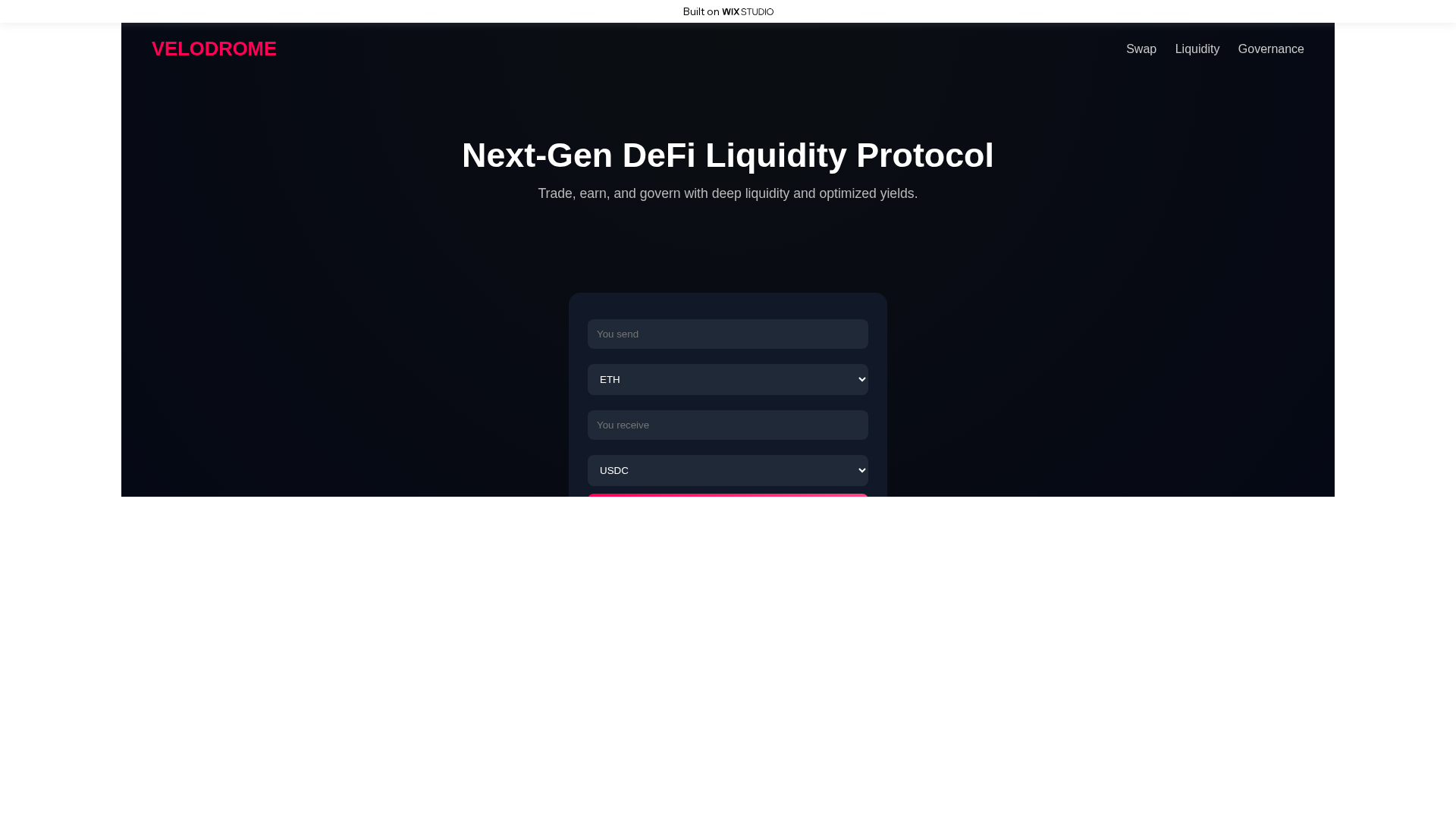Screenshot of learn-velodrm.wixstudio.com