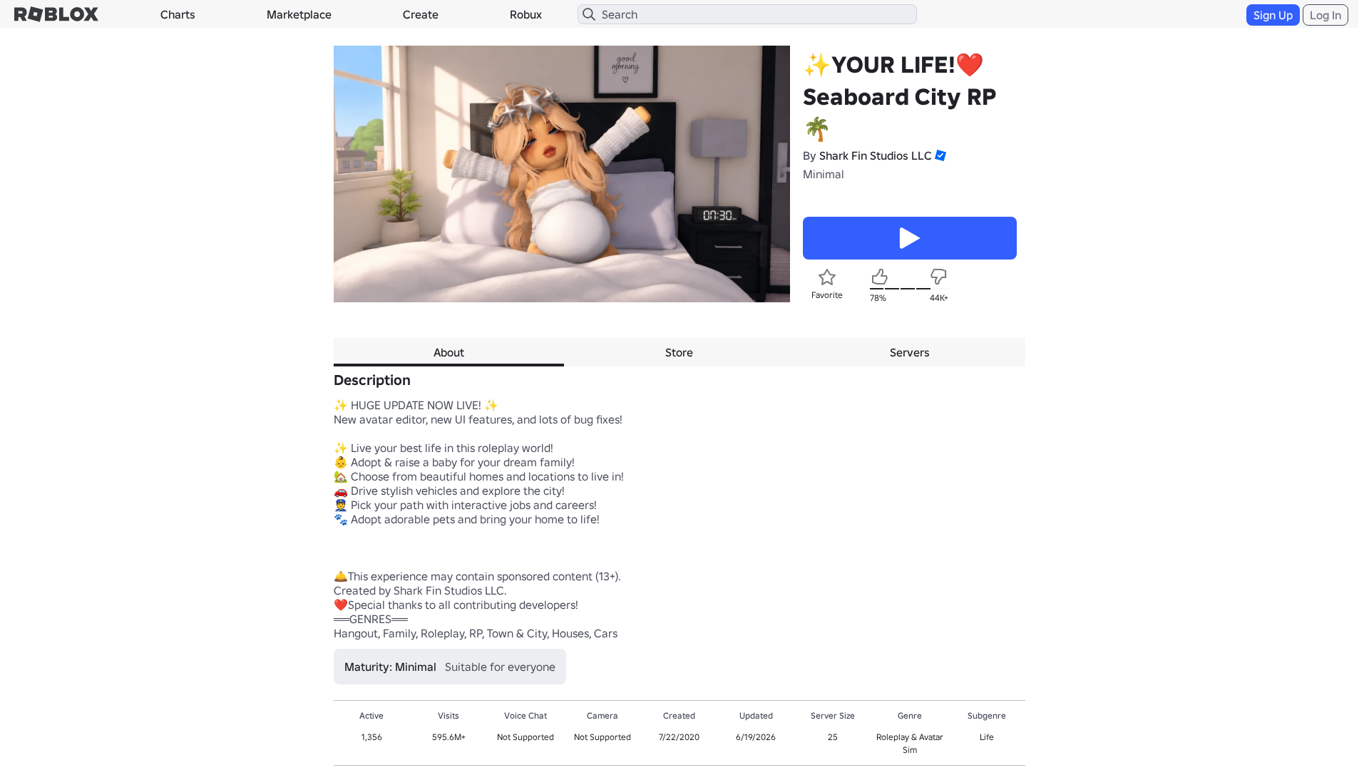 Screenshot of www.roblox.com.ml