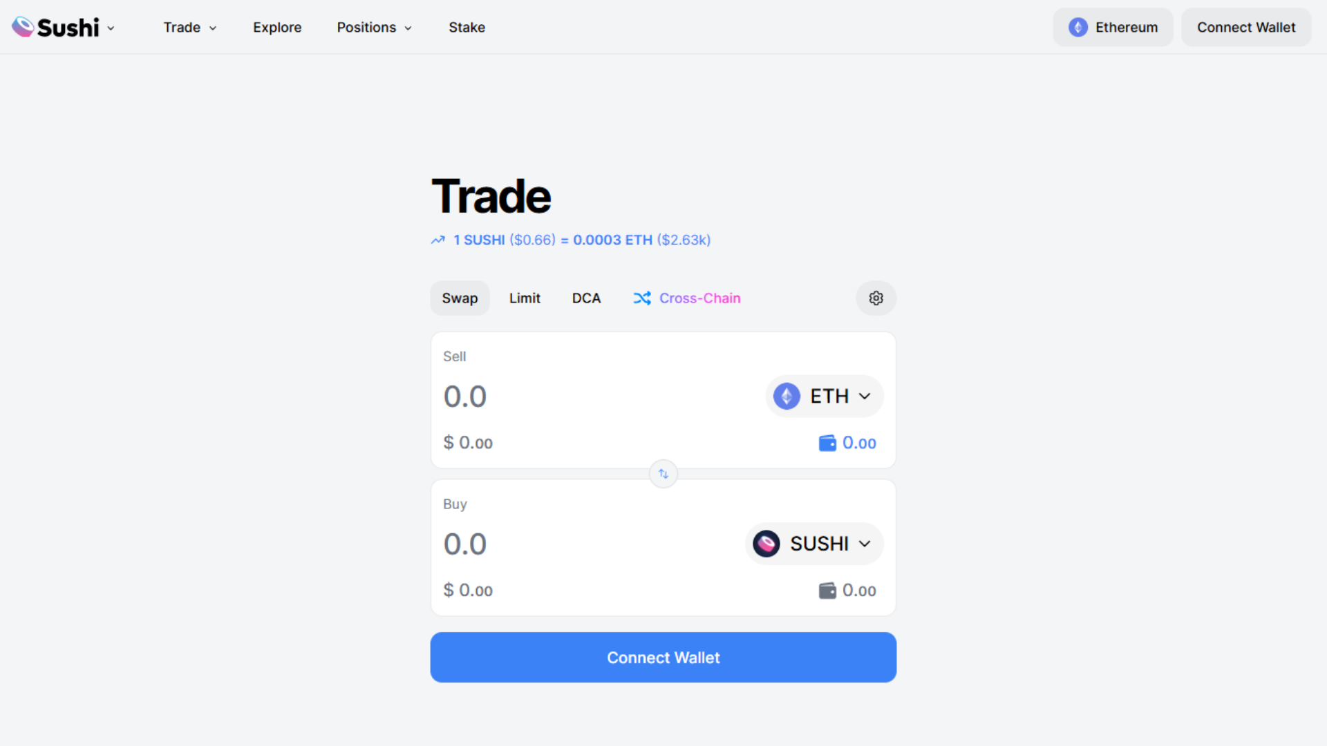 Screenshot of default-susiswap-trade-en.pages.dev