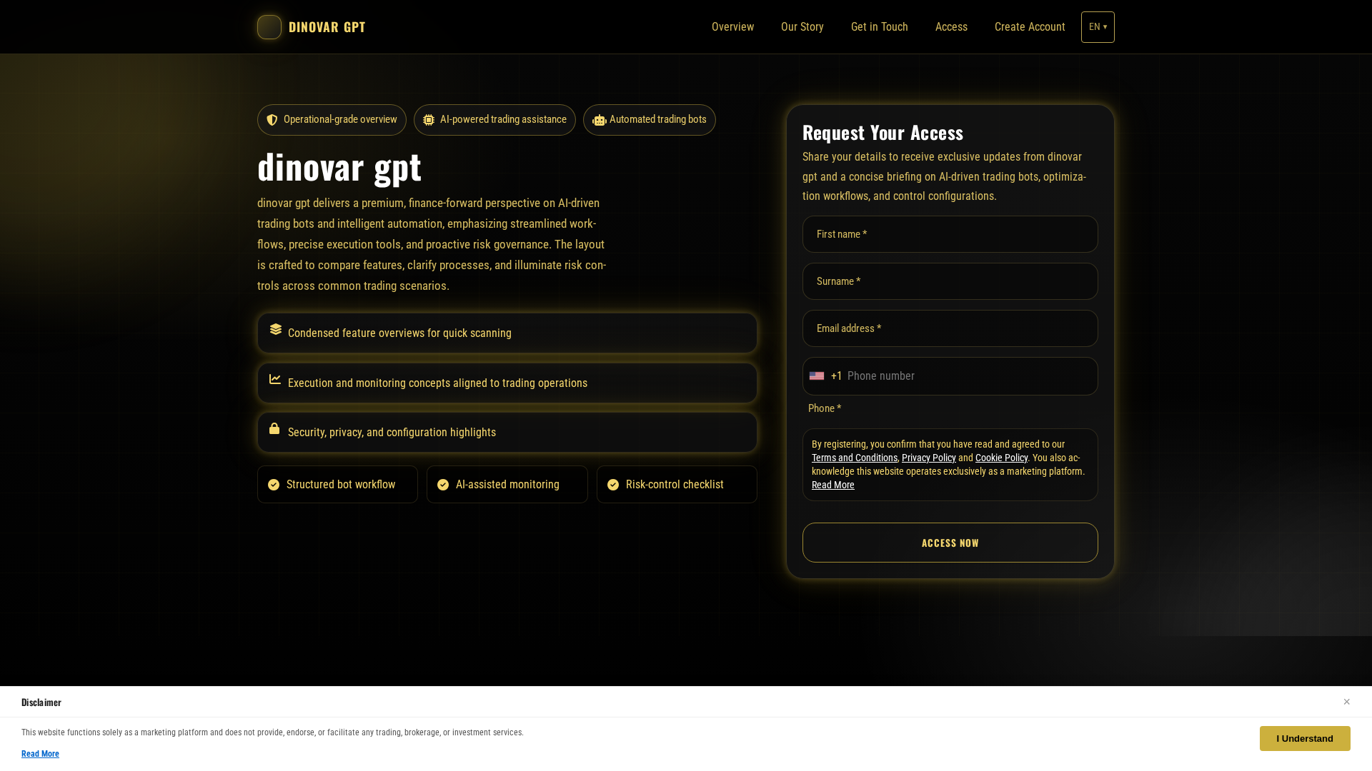 Screenshot of dinovargpt.digital