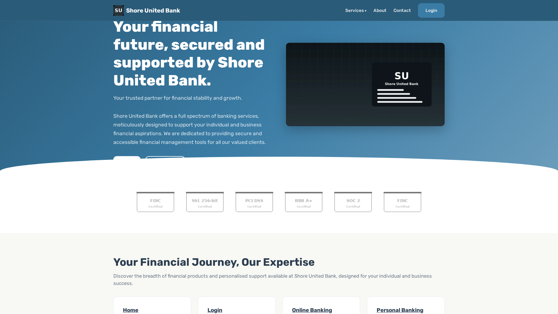 Screenshot of shoreunitedbankcu.gr.com