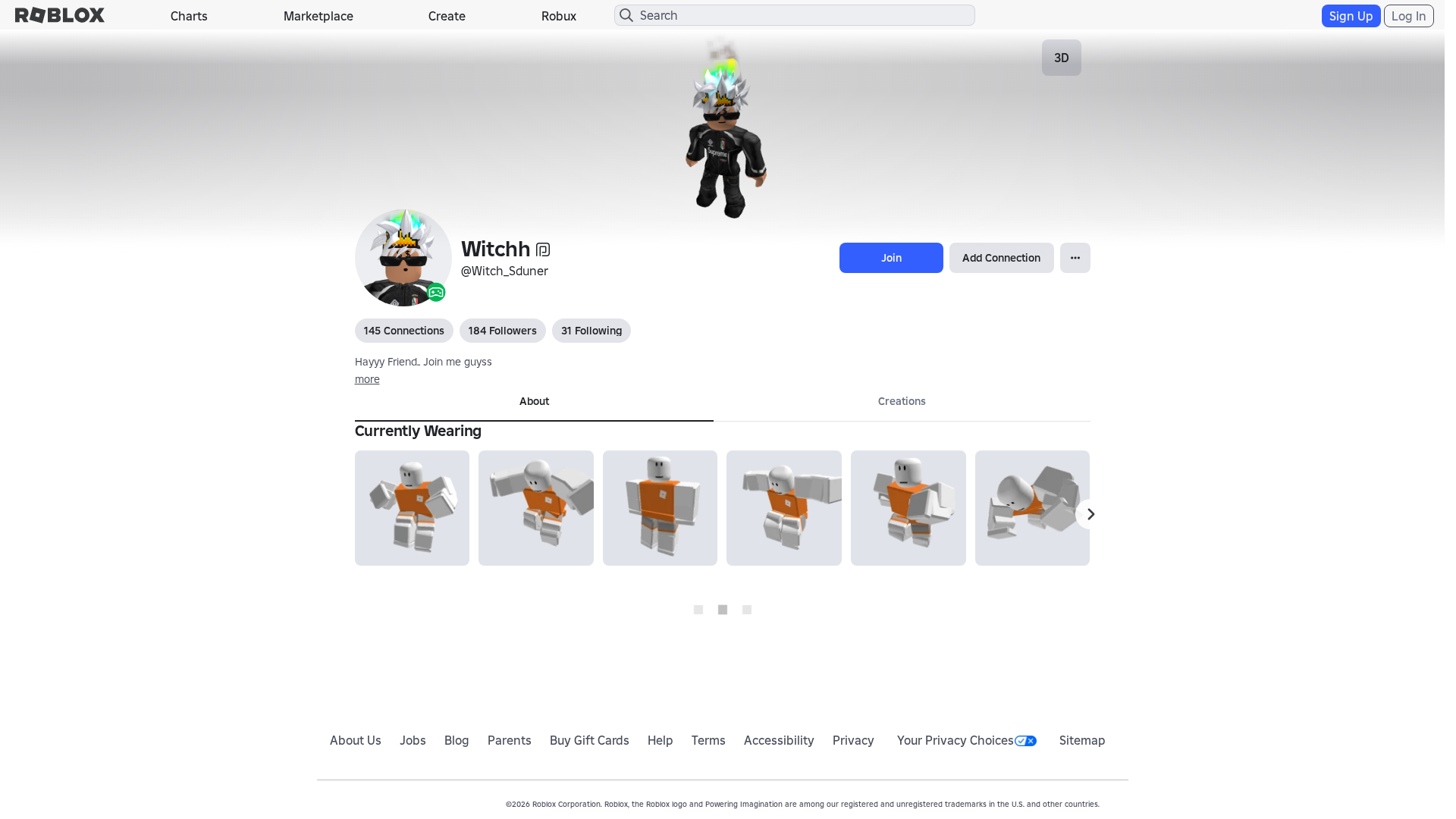 Screenshot of www.roblox.ly