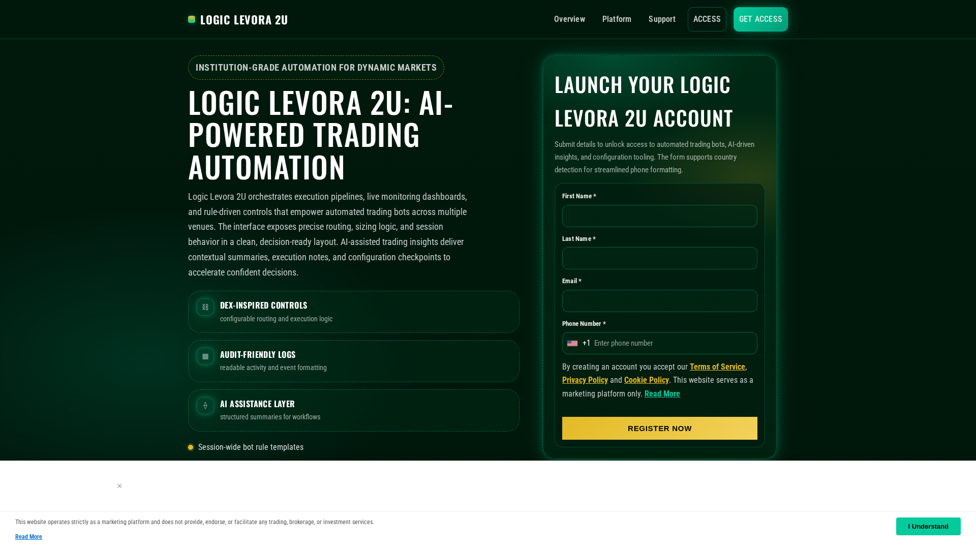 Screenshot of logiclevora-2u.pro